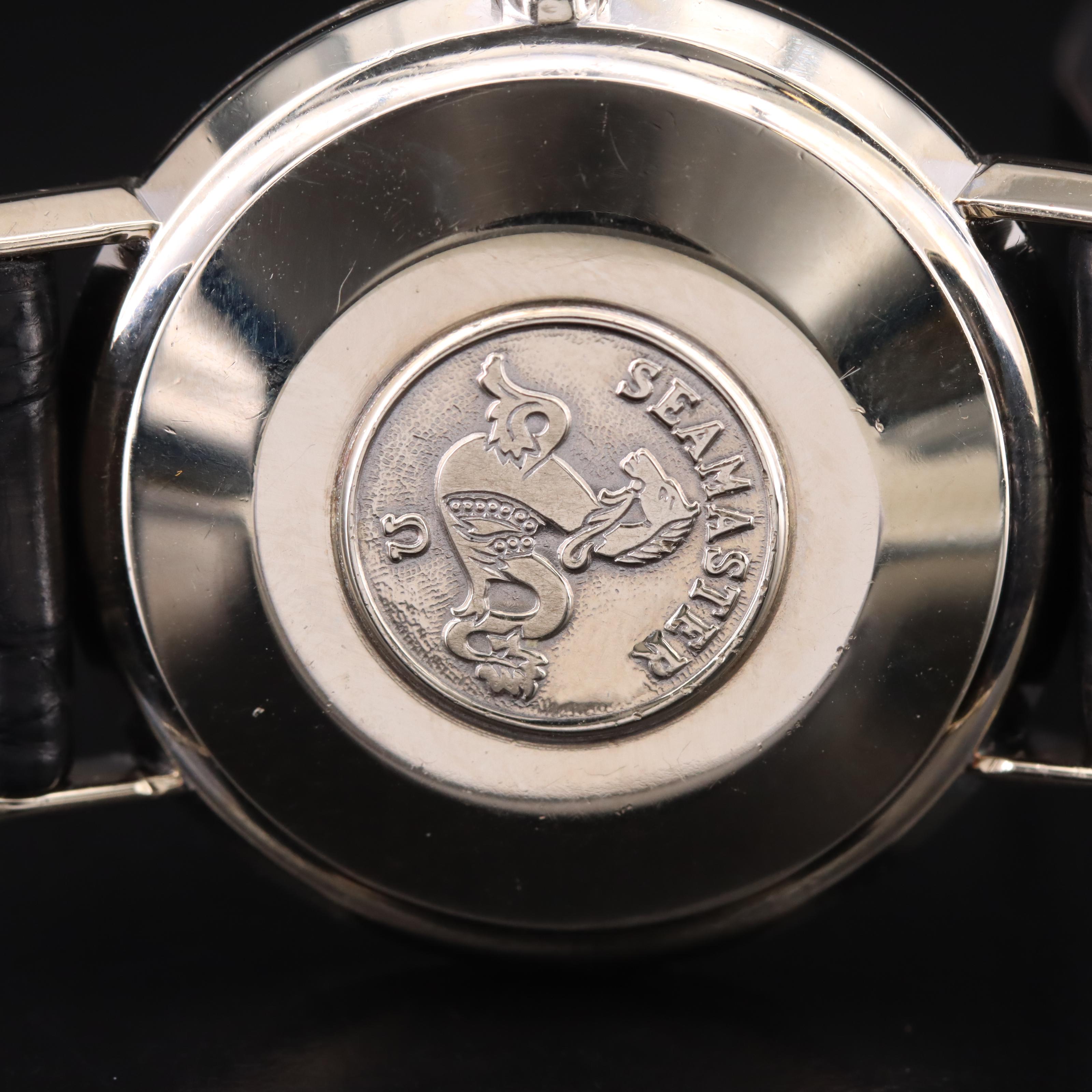 1966 Omega Seamaster DeVille 14K Automatic Diamond Dial Watch