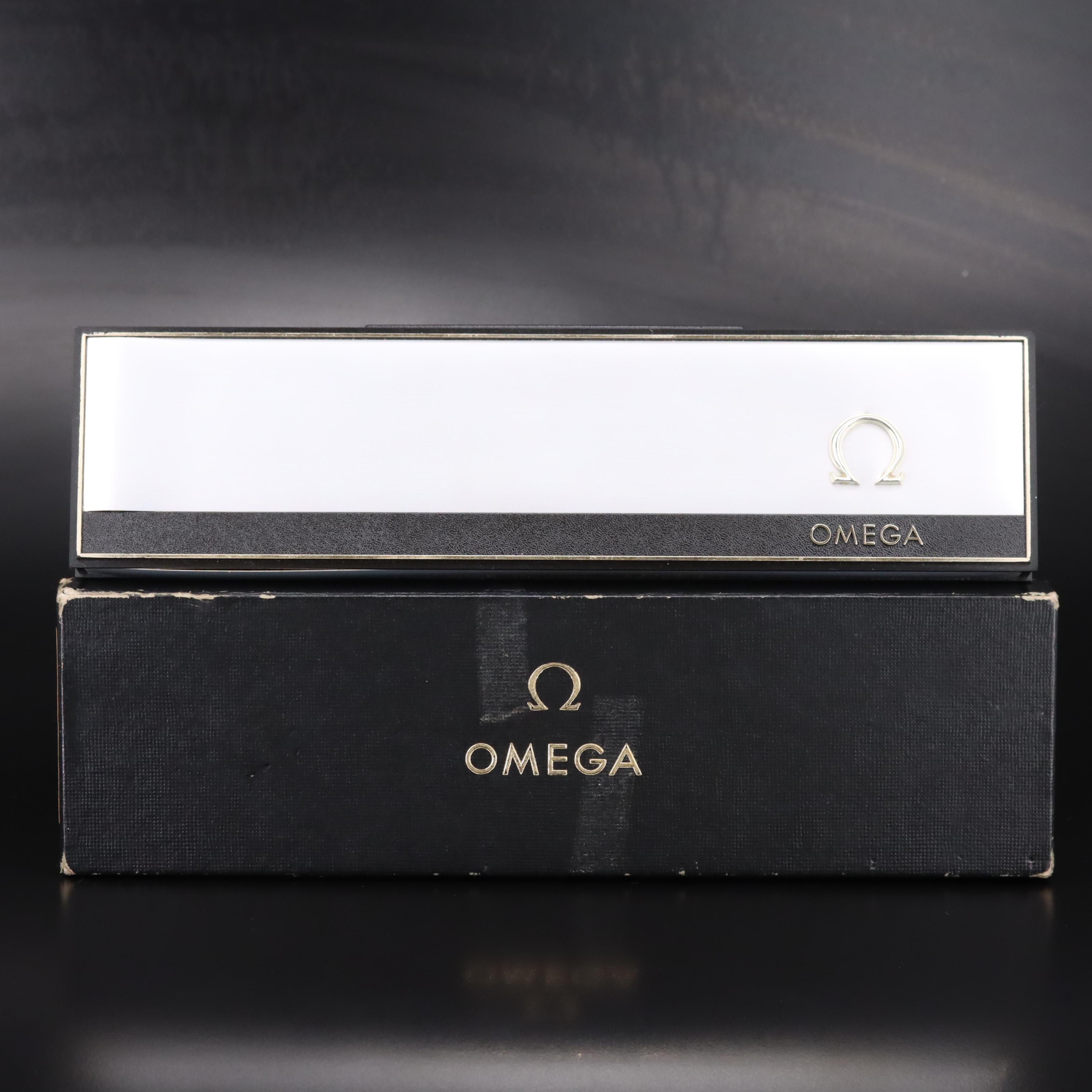 1966 Omega Seamaster DeVille 14K Automatic Diamond Dial Watch