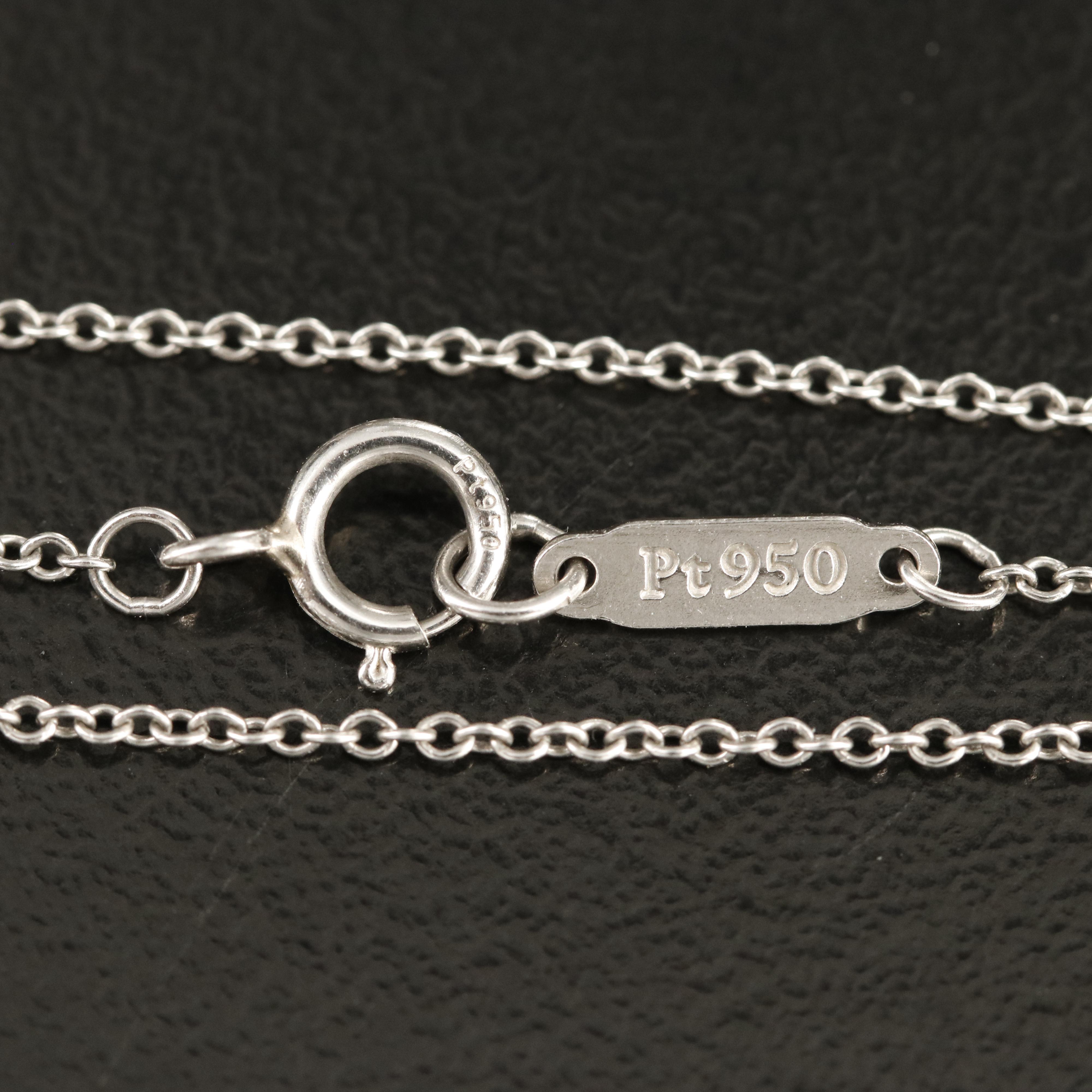 Tiffany & Co. "Tiffany Keys" Ruby and Diamond Victoria Key Pendant Necklace