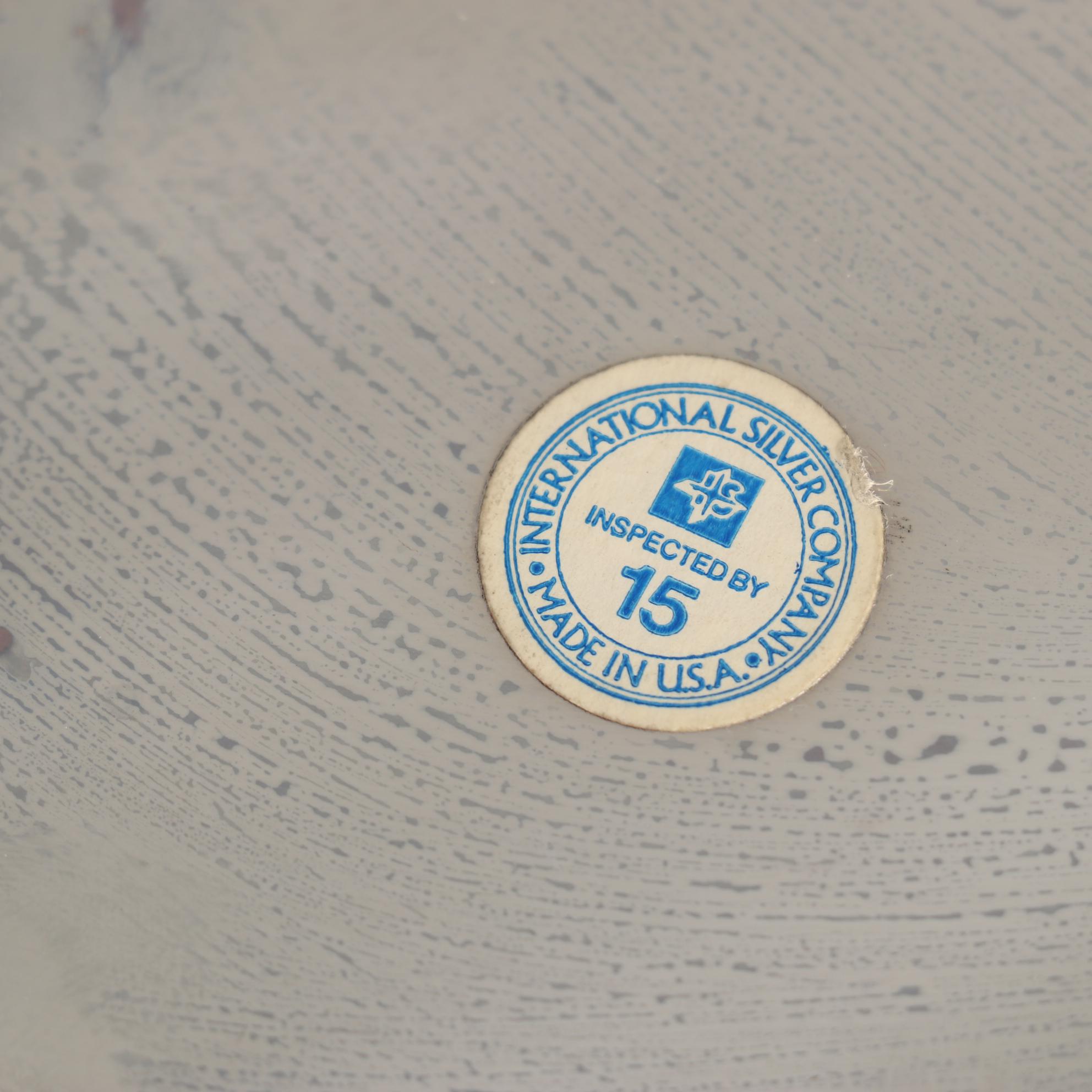 Pair of Kirk-Stieff Pewter Jefferson Cups and Other Silver Plate Serveware