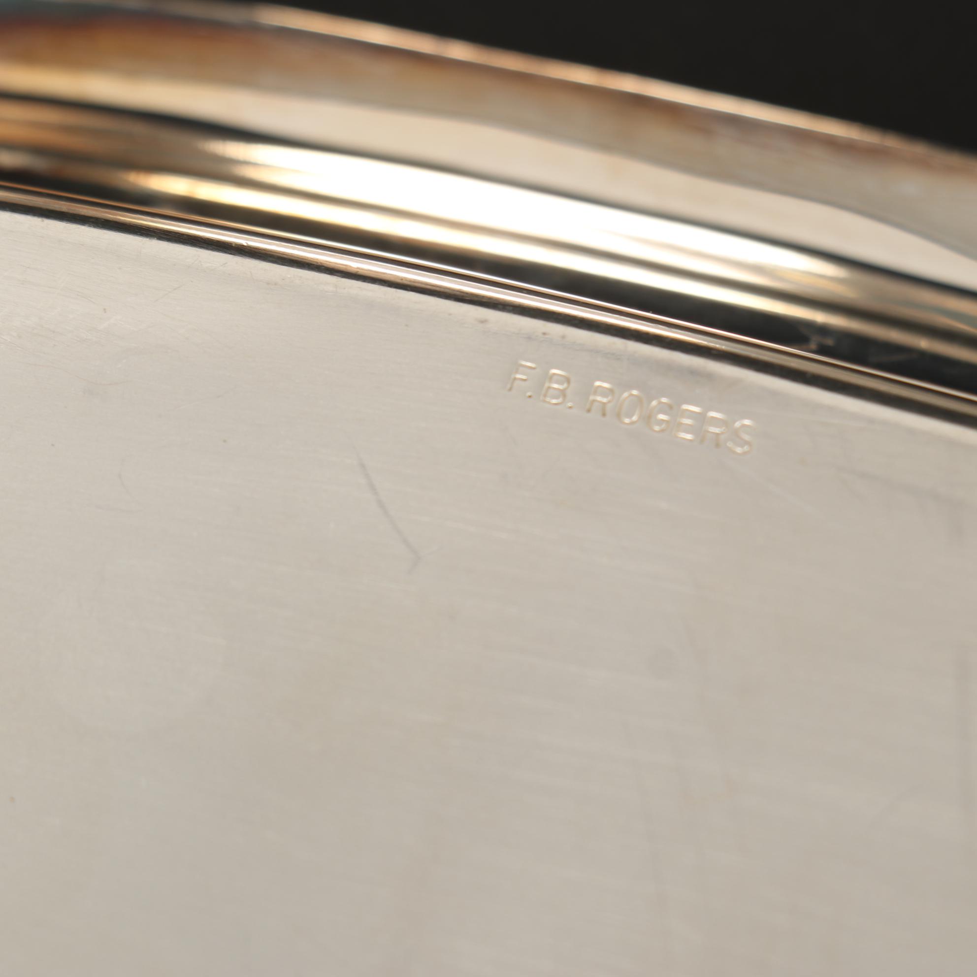 Pair of Kirk-Stieff Pewter Jefferson Cups and Other Silver Plate Serveware