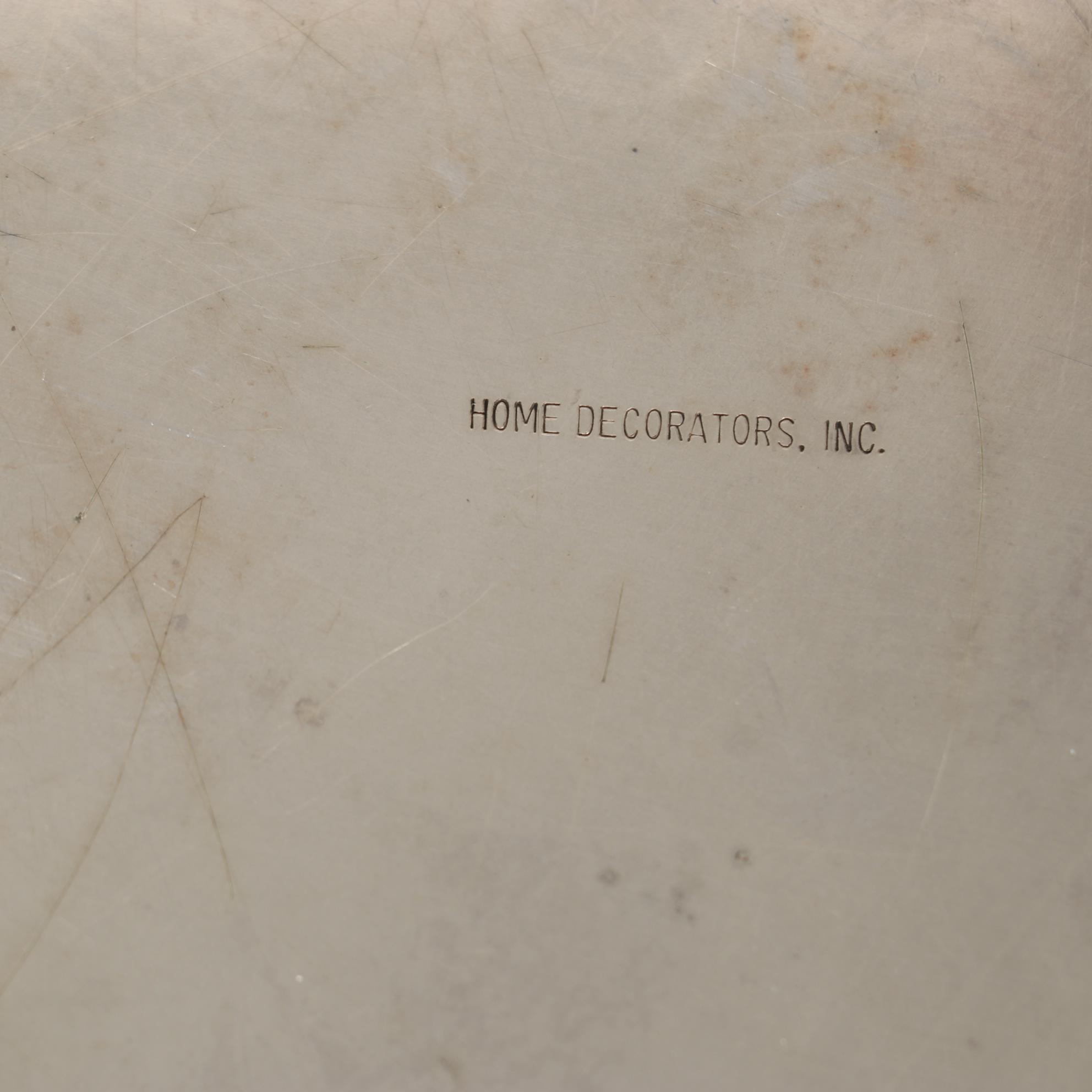 Pair of Kirk-Stieff Pewter Jefferson Cups and Other Silver Plate Serveware