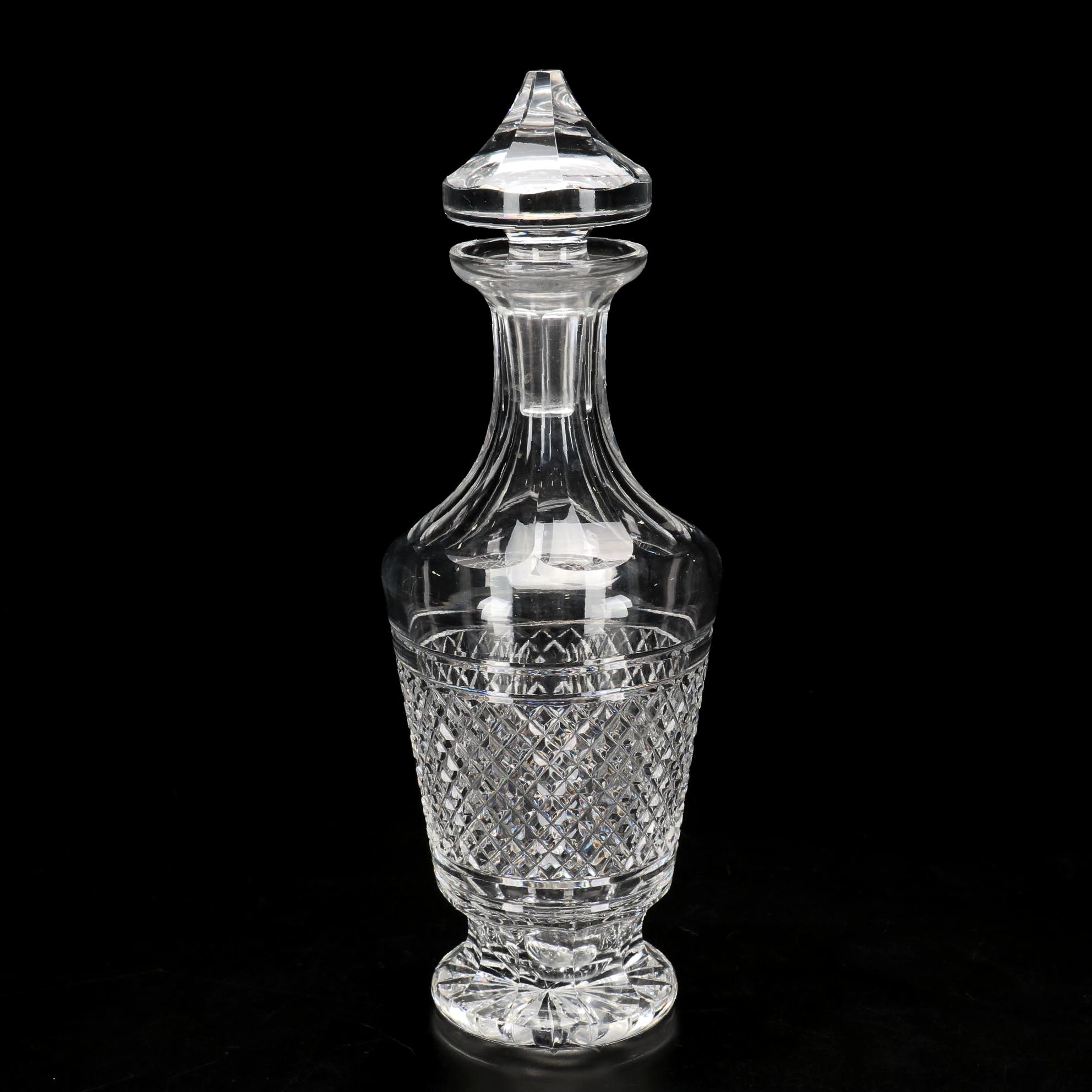 Waterford Crystal Liquor Decanter, Late 20th Century