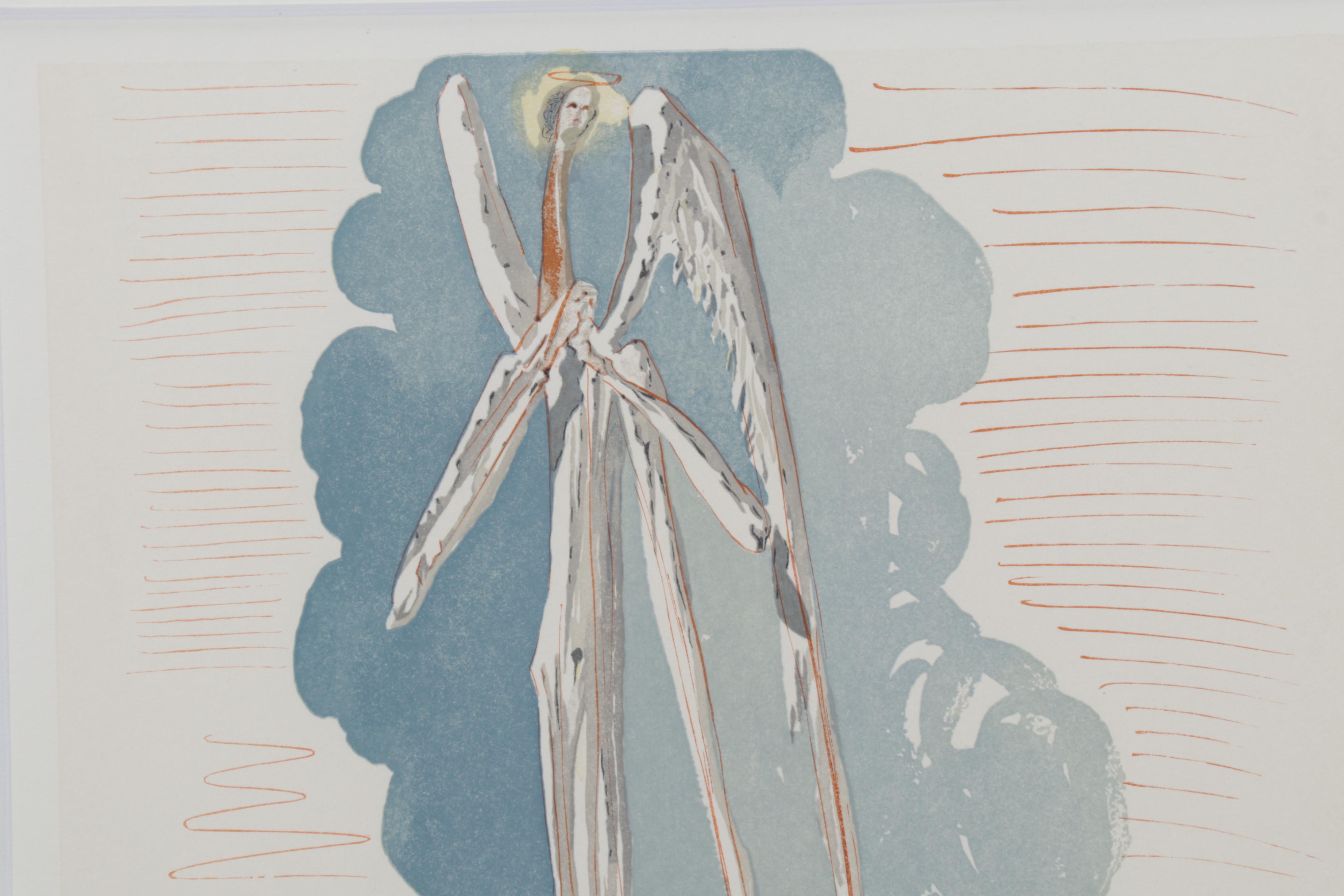 Salvador Dalí Wood Engraving "Impénétrabilité divine"