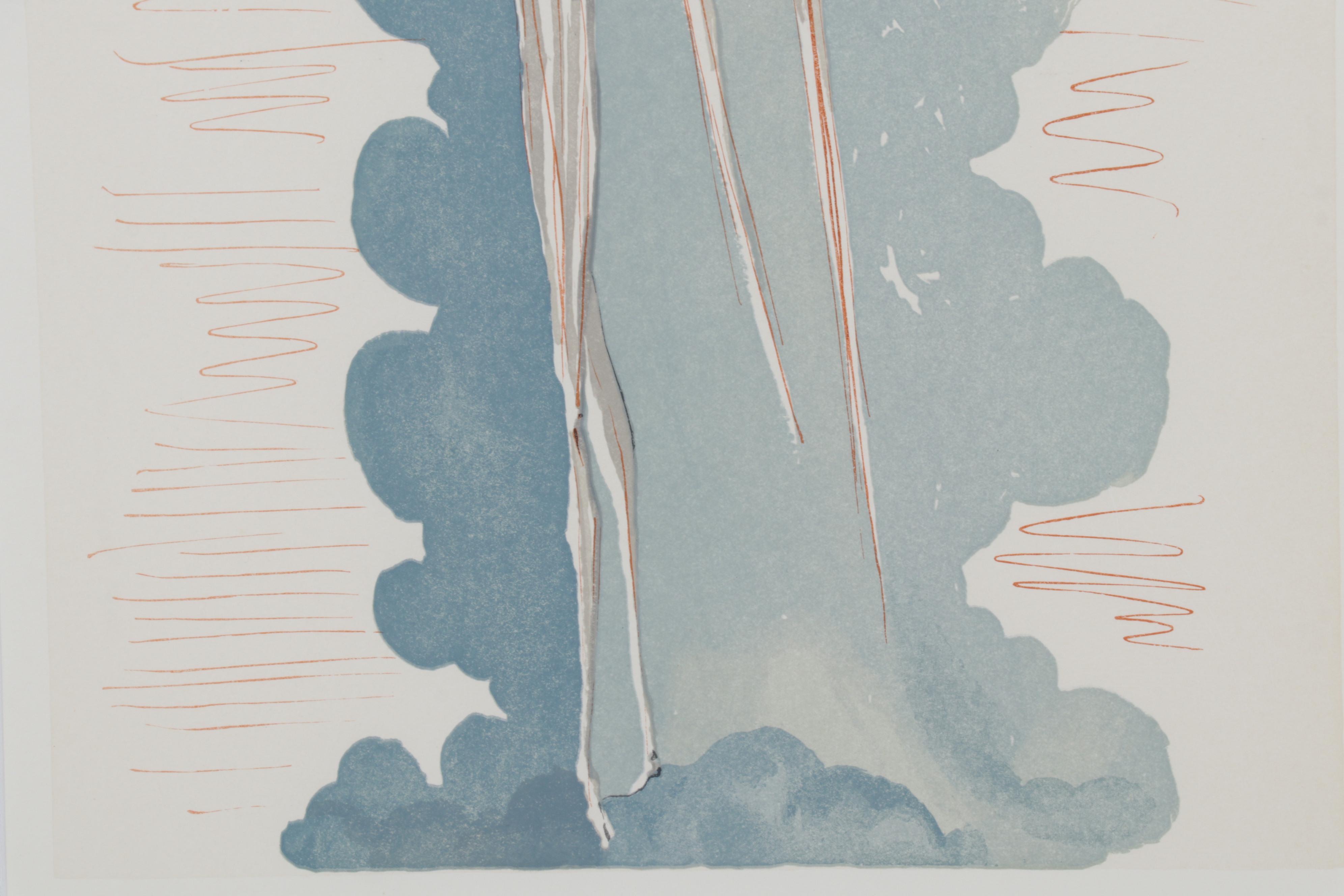 Salvador Dalí Wood Engraving "Impénétrabilité divine"