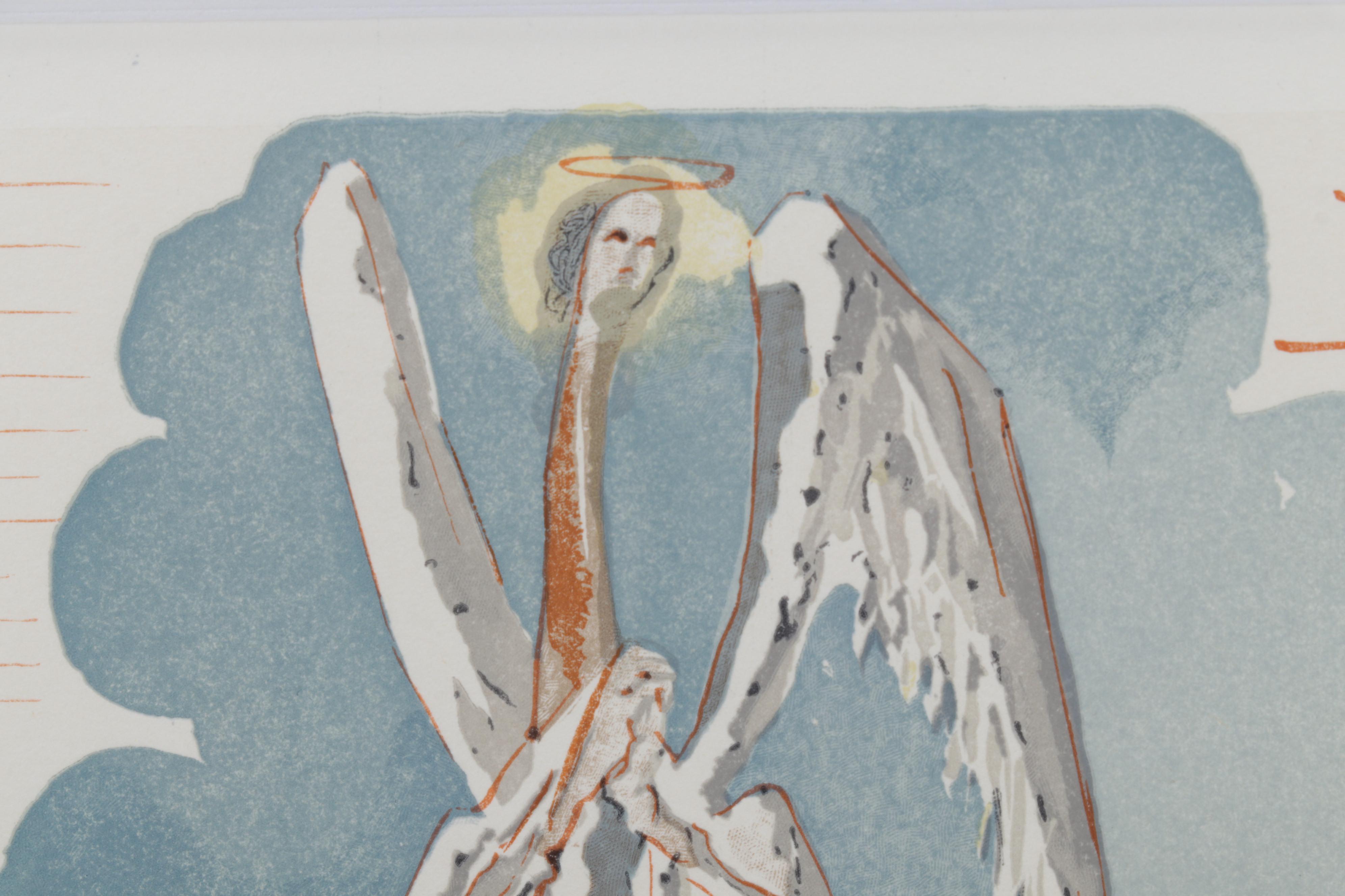 Salvador Dalí Wood Engraving "Impénétrabilité divine"