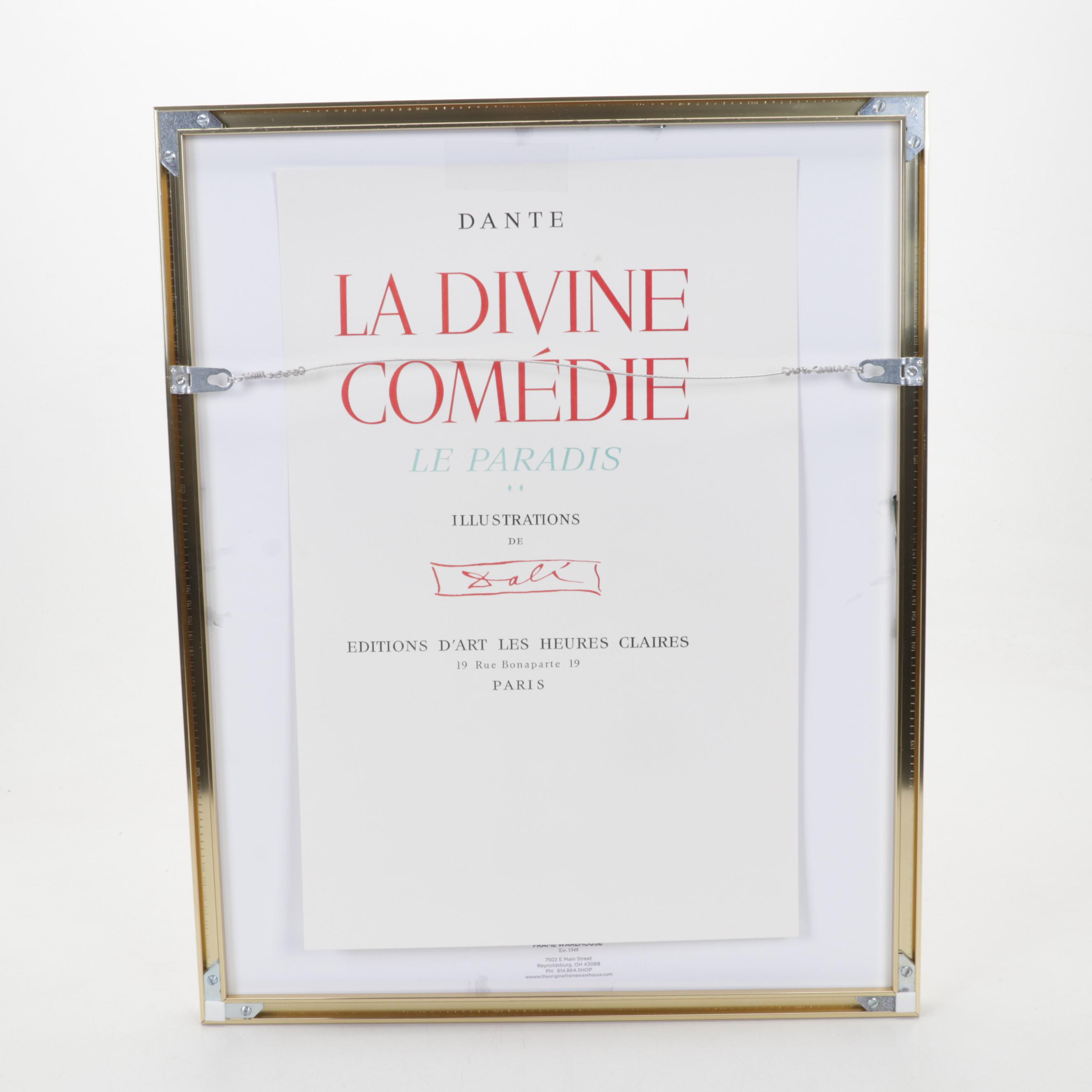 Salvador Dalí Wood Engraving "Impénétrabilité divine"