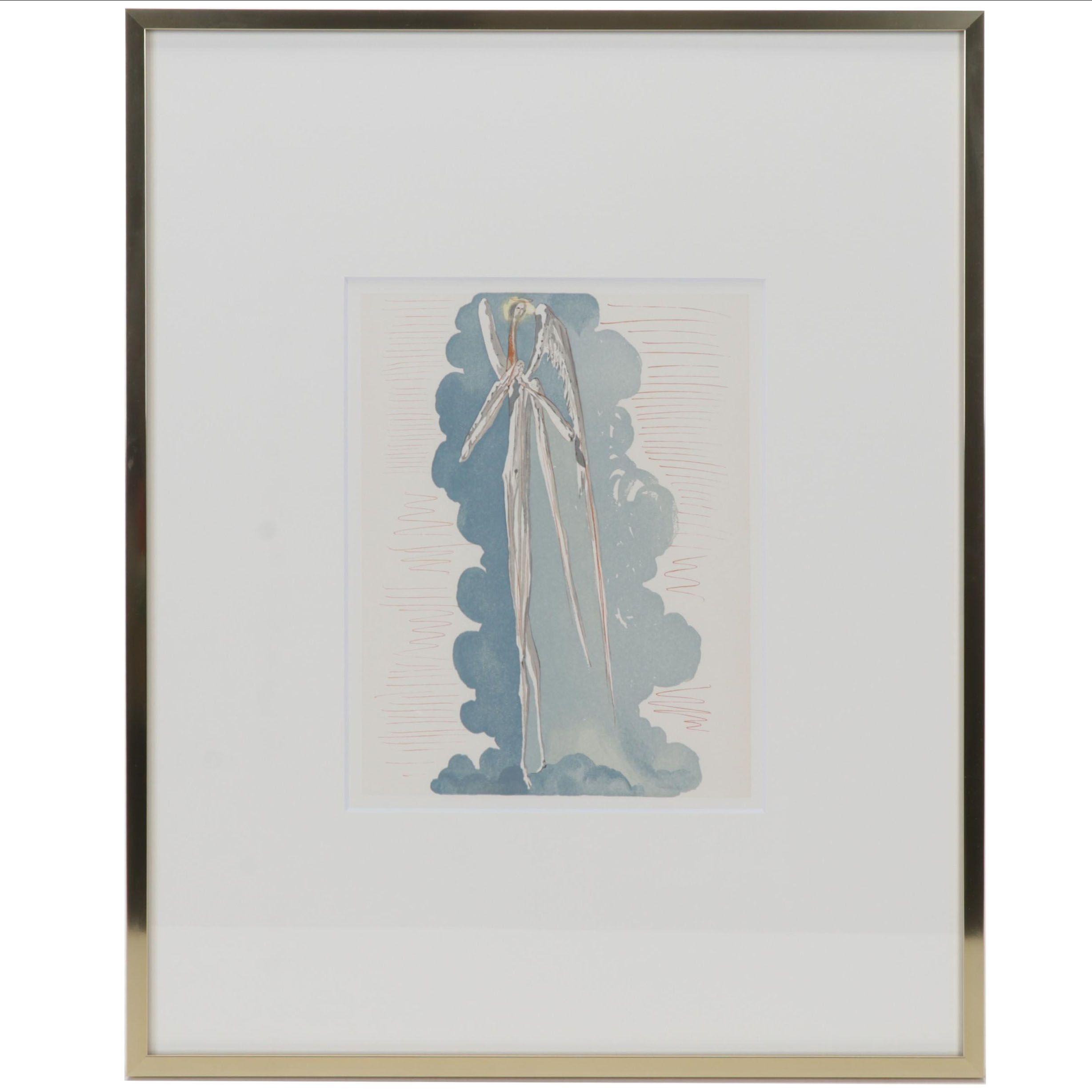 Salvador Dalí Wood Engraving "Impénétrabilité divine"