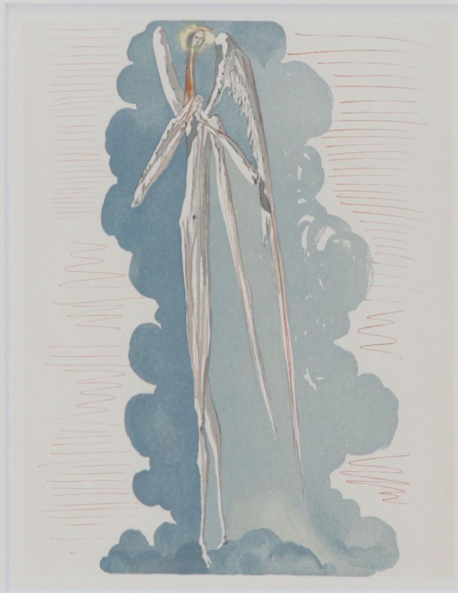 Salvador Dalí Wood Engraving "Impénétrabilité divine"