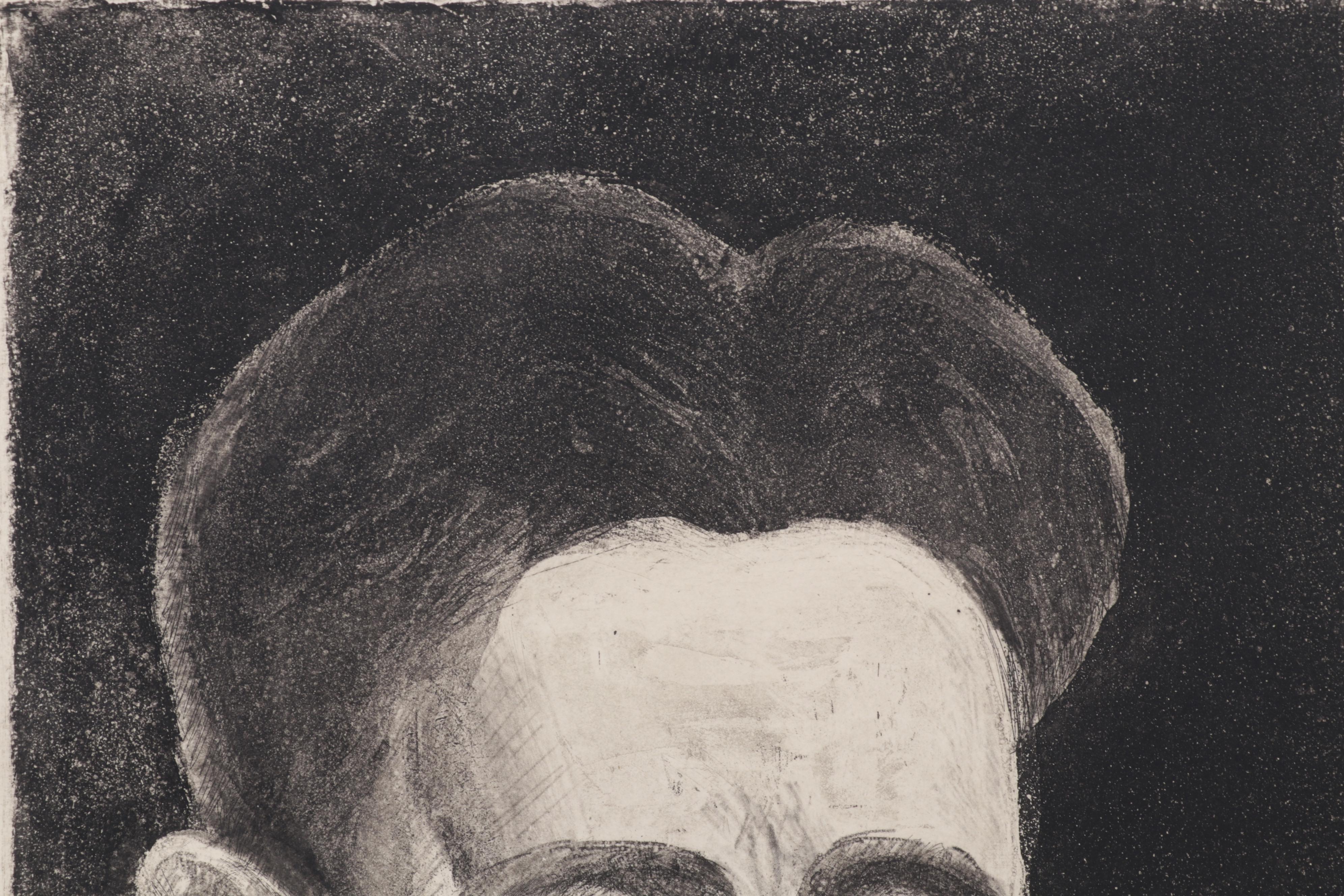 Sidney Chafetz Etching "George Orwell," 1984