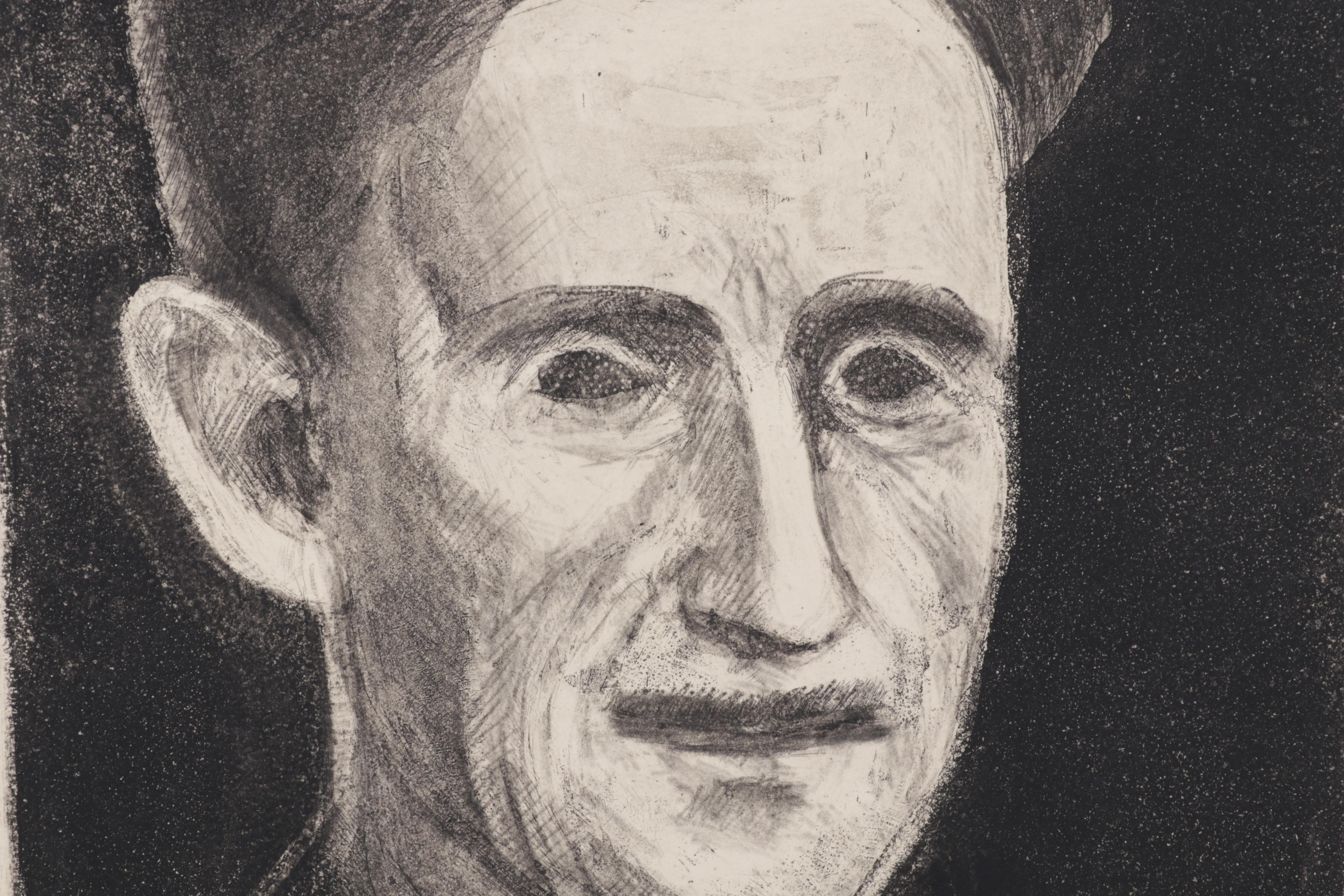 Sidney Chafetz Etching "George Orwell," 1984