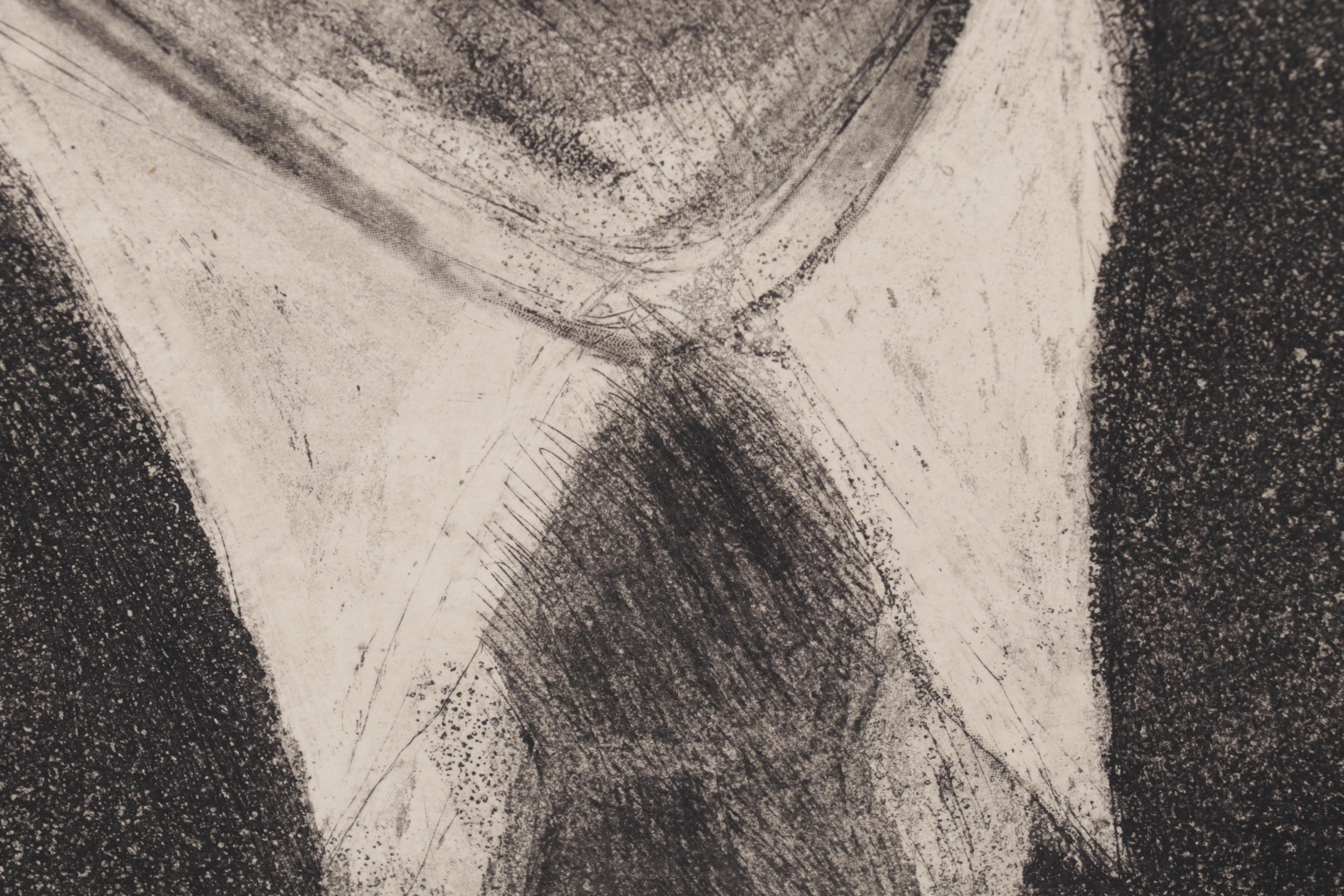 Sidney Chafetz Etching "George Orwell," 1984