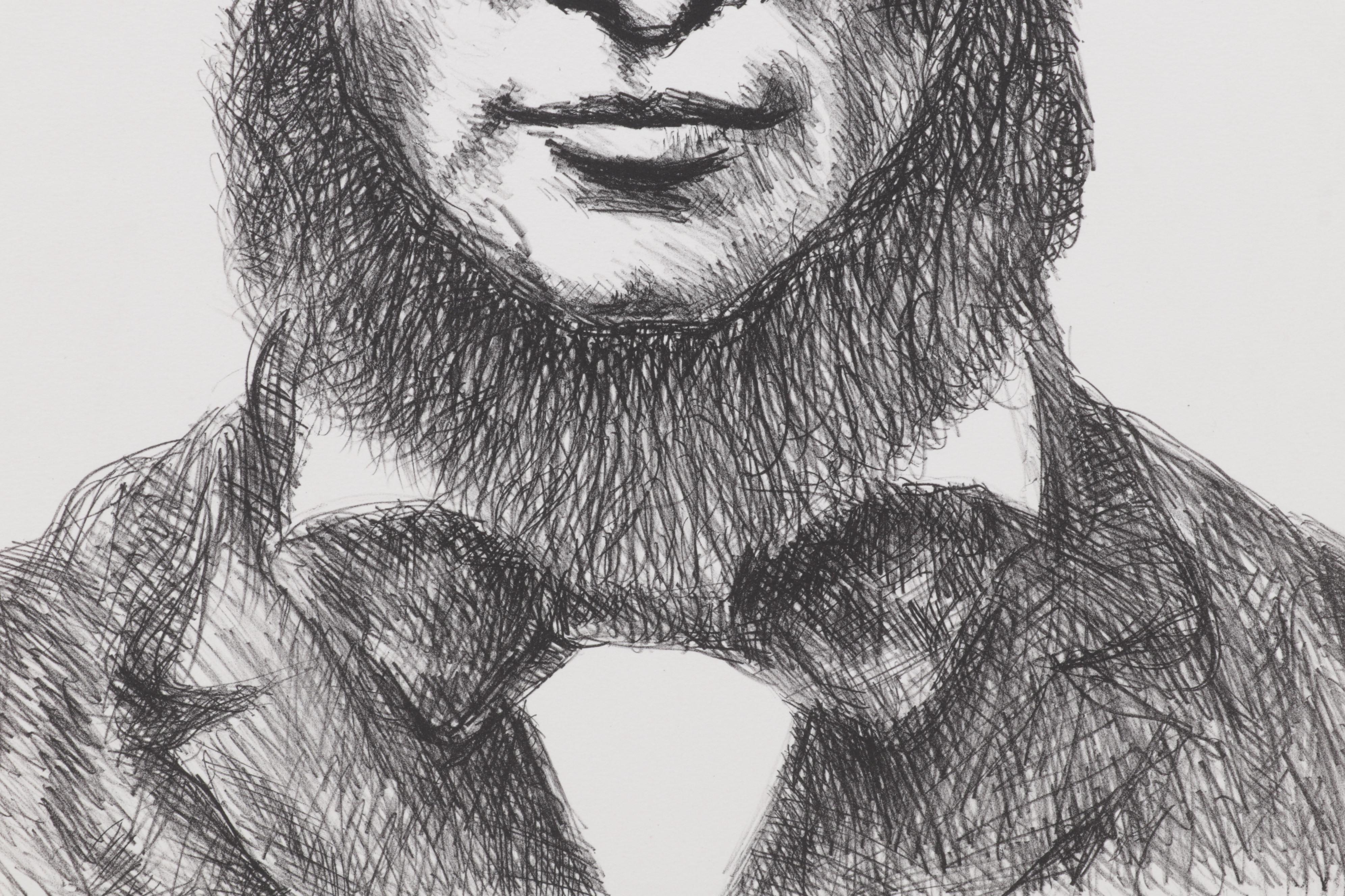 Sidney Chafetz Lithograph "Thoreau," 1978