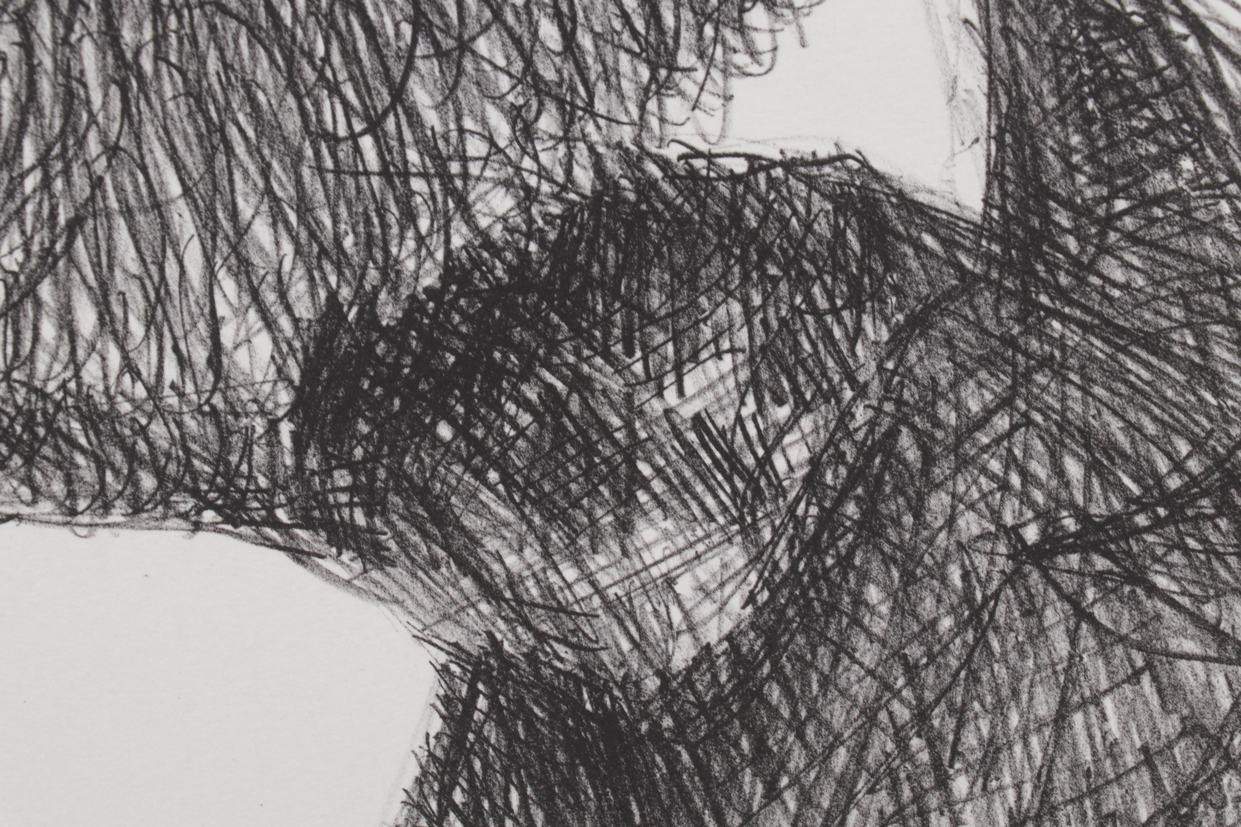 Sidney Chafetz Lithograph "Thoreau," 1978