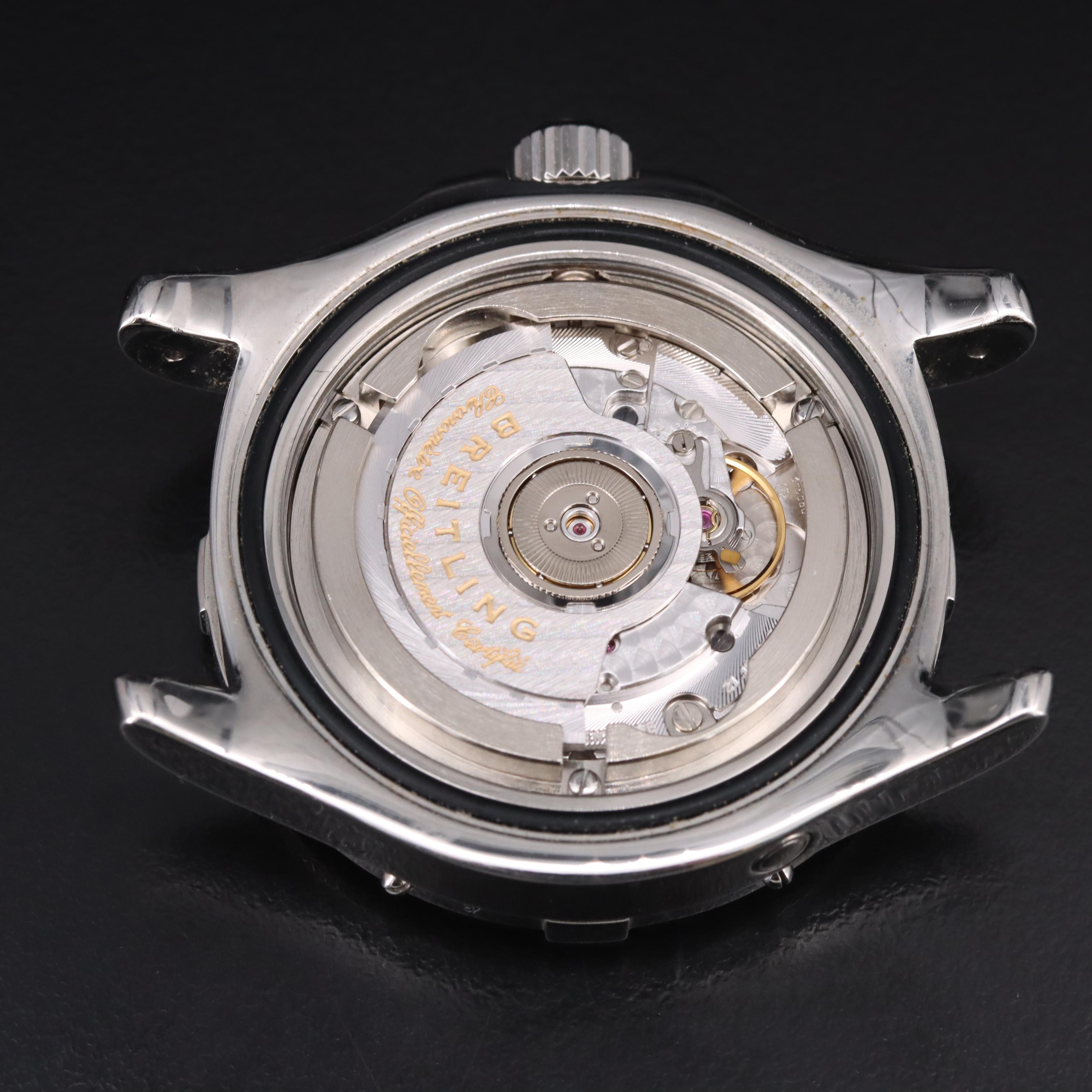 Breitling Superocean Steelfish Stainless Steel GMT Watch