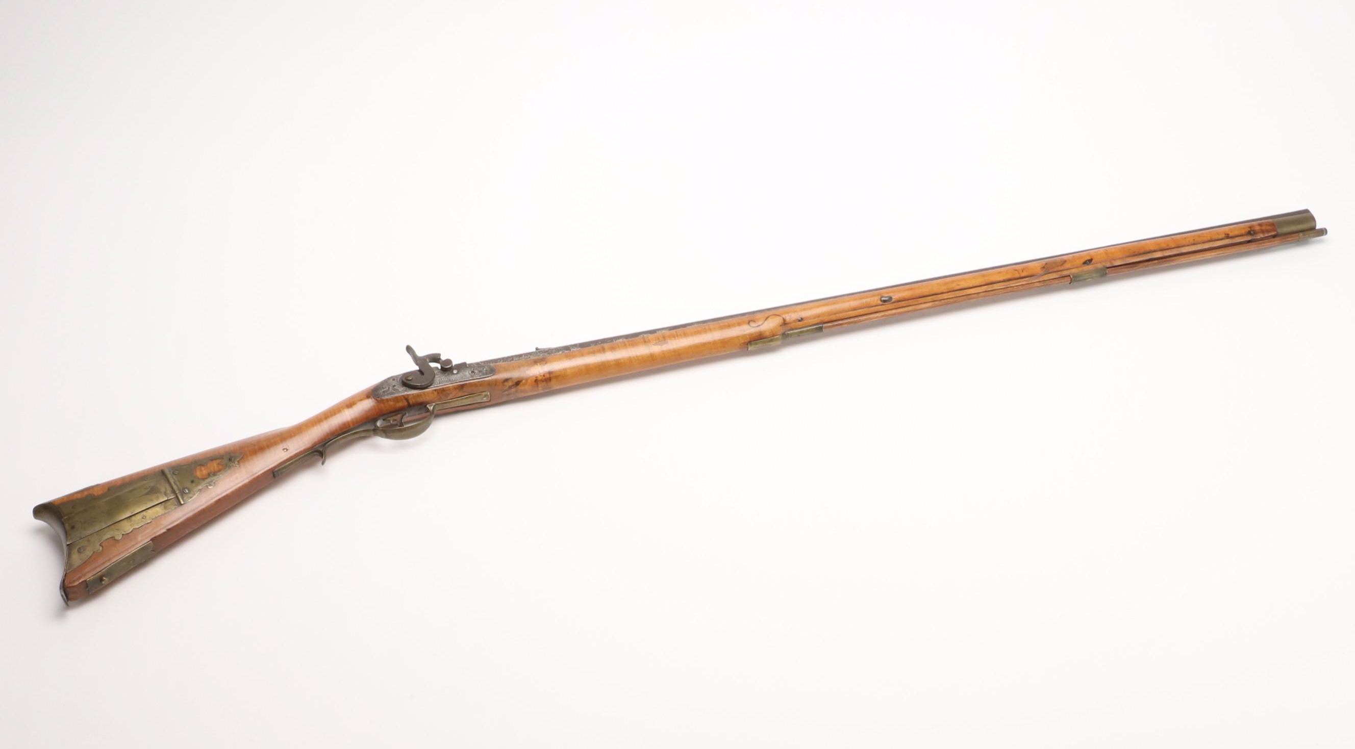 Antique John Griffith Percussion Cap Rifle