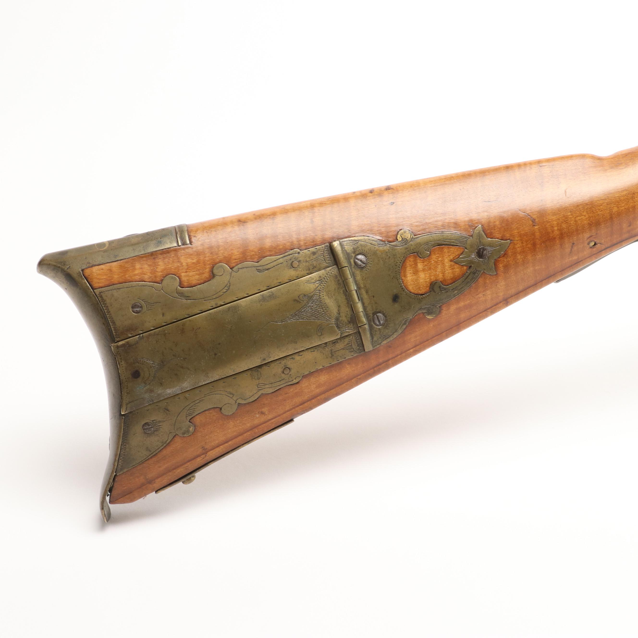 Antique John Griffith Percussion Cap Rifle