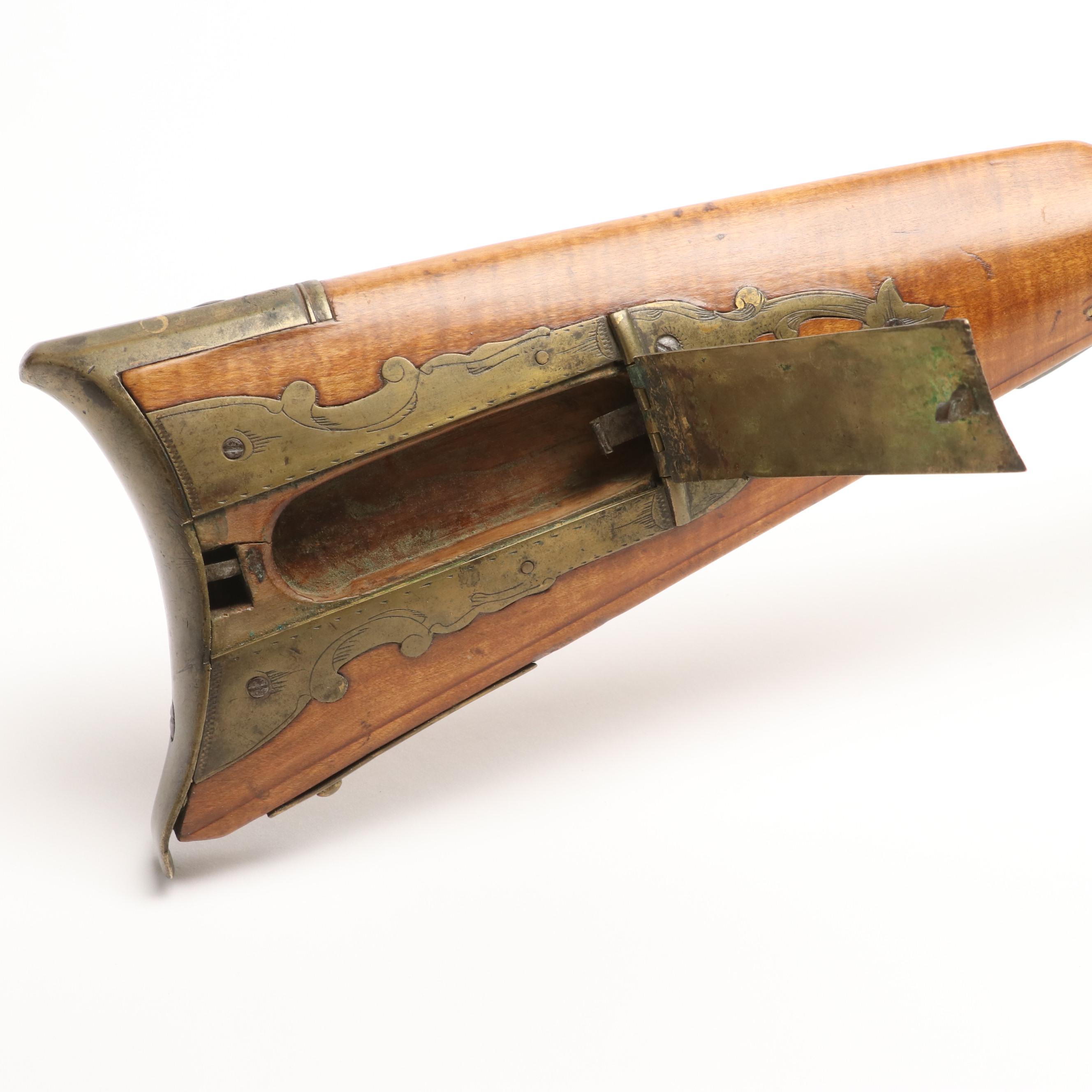 Antique John Griffith Percussion Cap Rifle