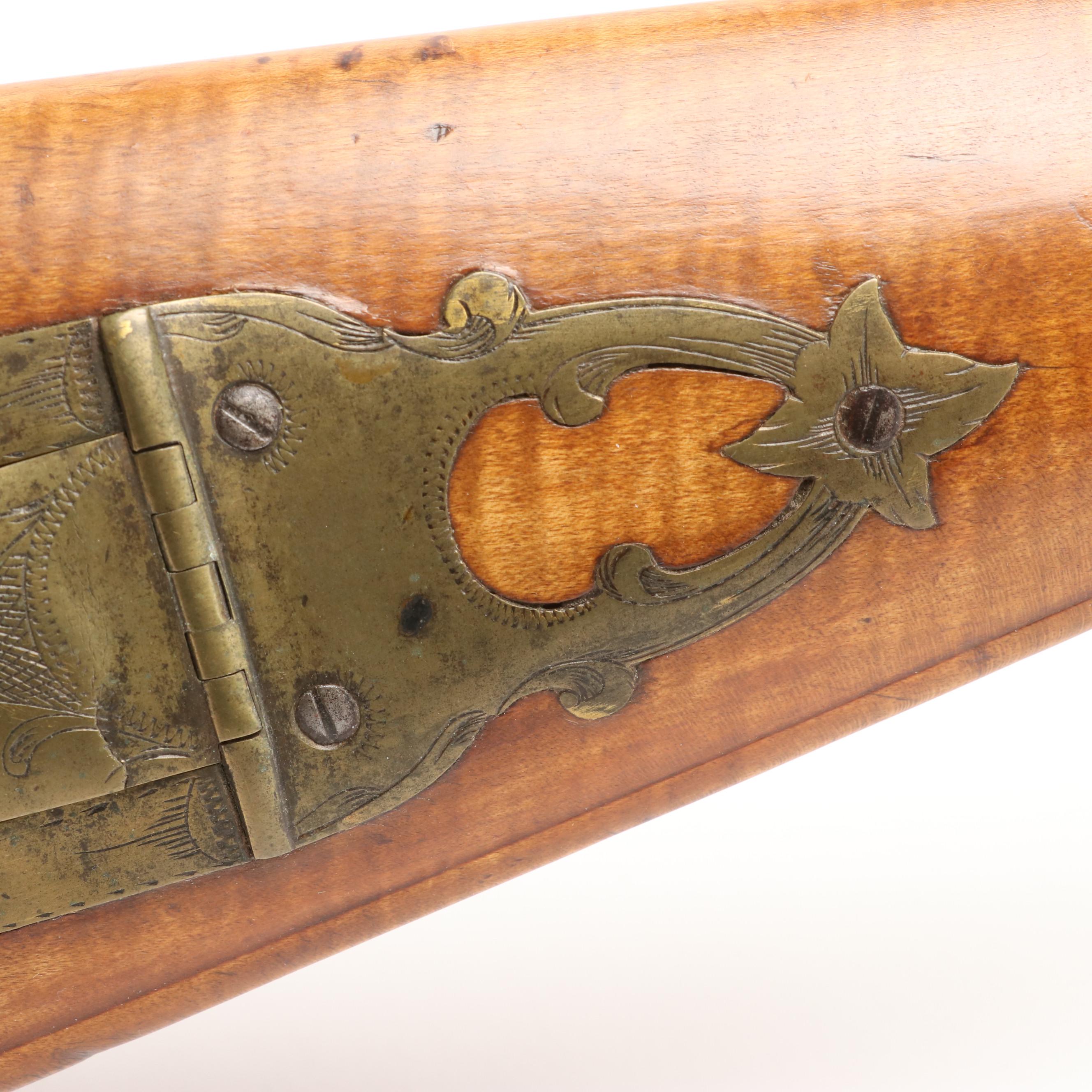 Antique John Griffith Percussion Cap Rifle