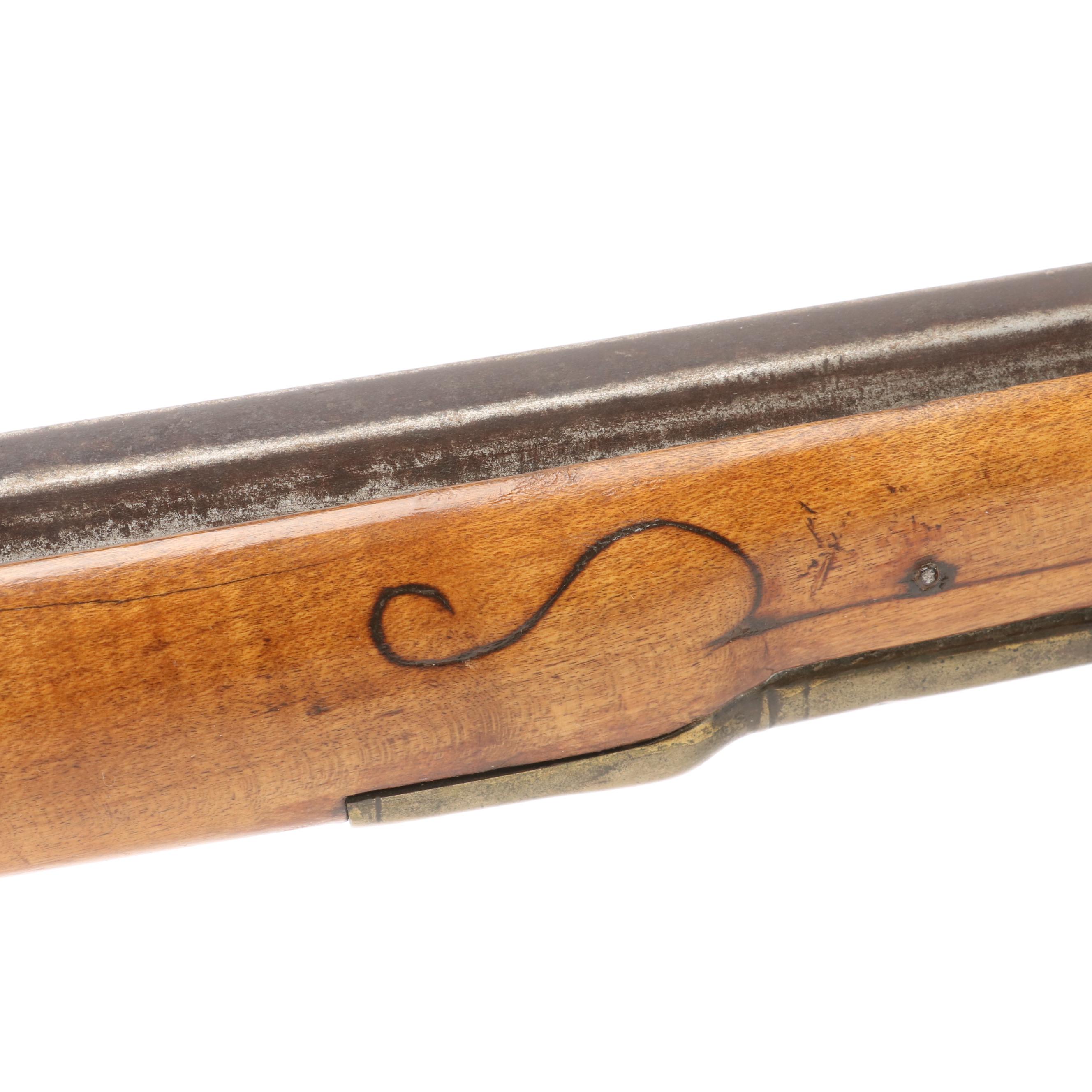 Antique John Griffith Percussion Cap Rifle