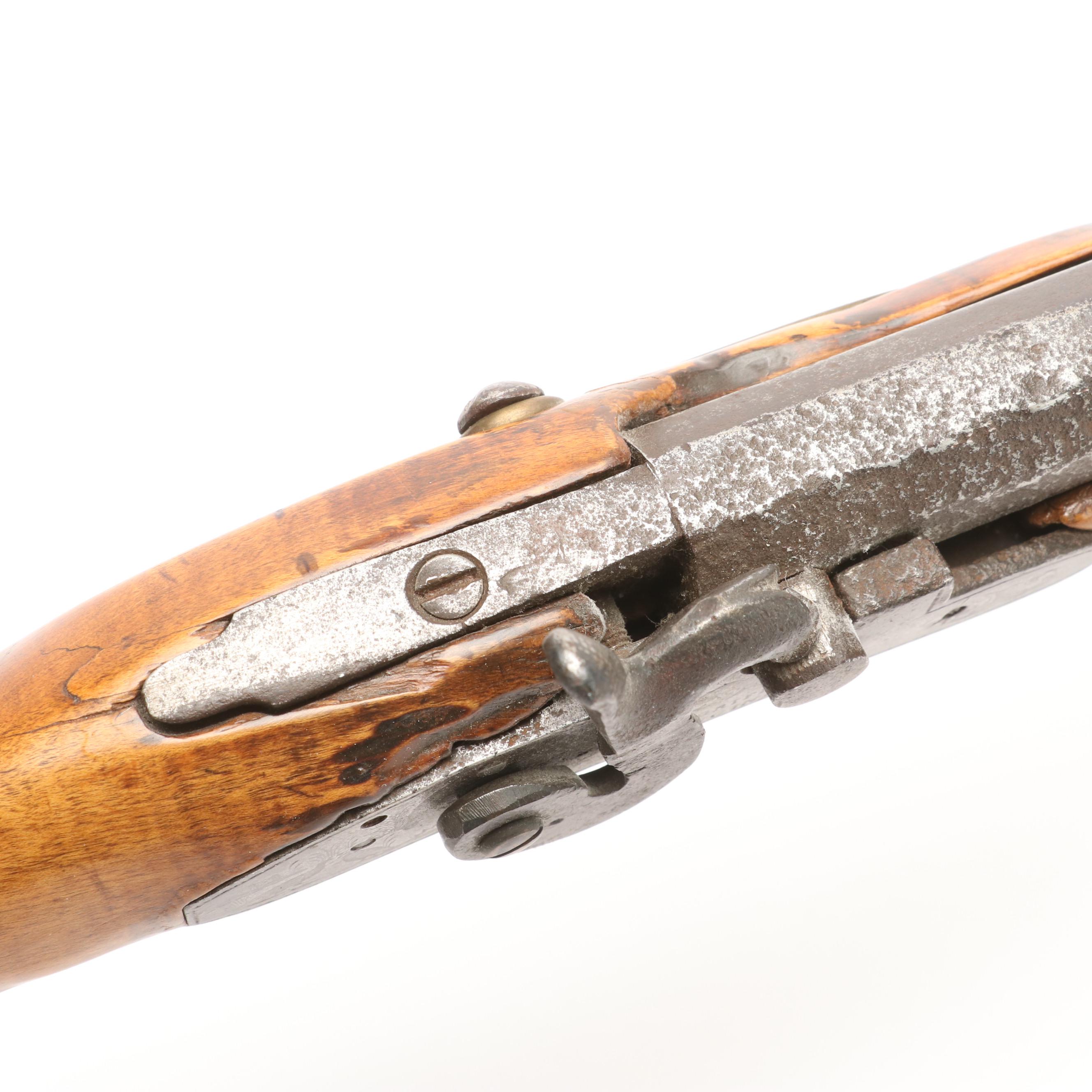 Antique John Griffith Percussion Cap Rifle