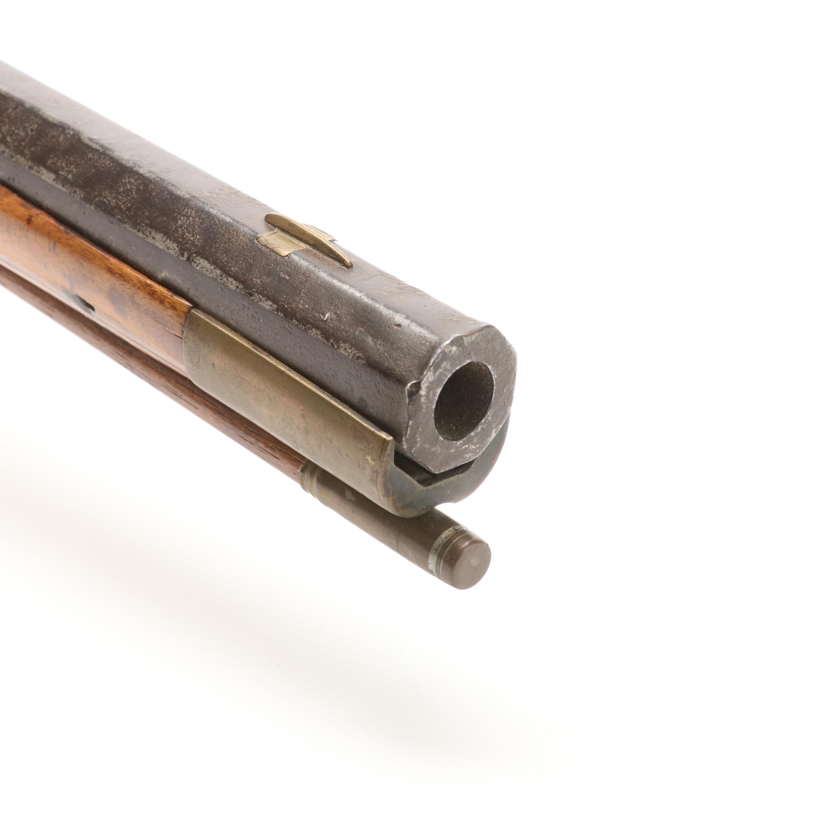 Antique John Griffith Percussion Cap Rifle