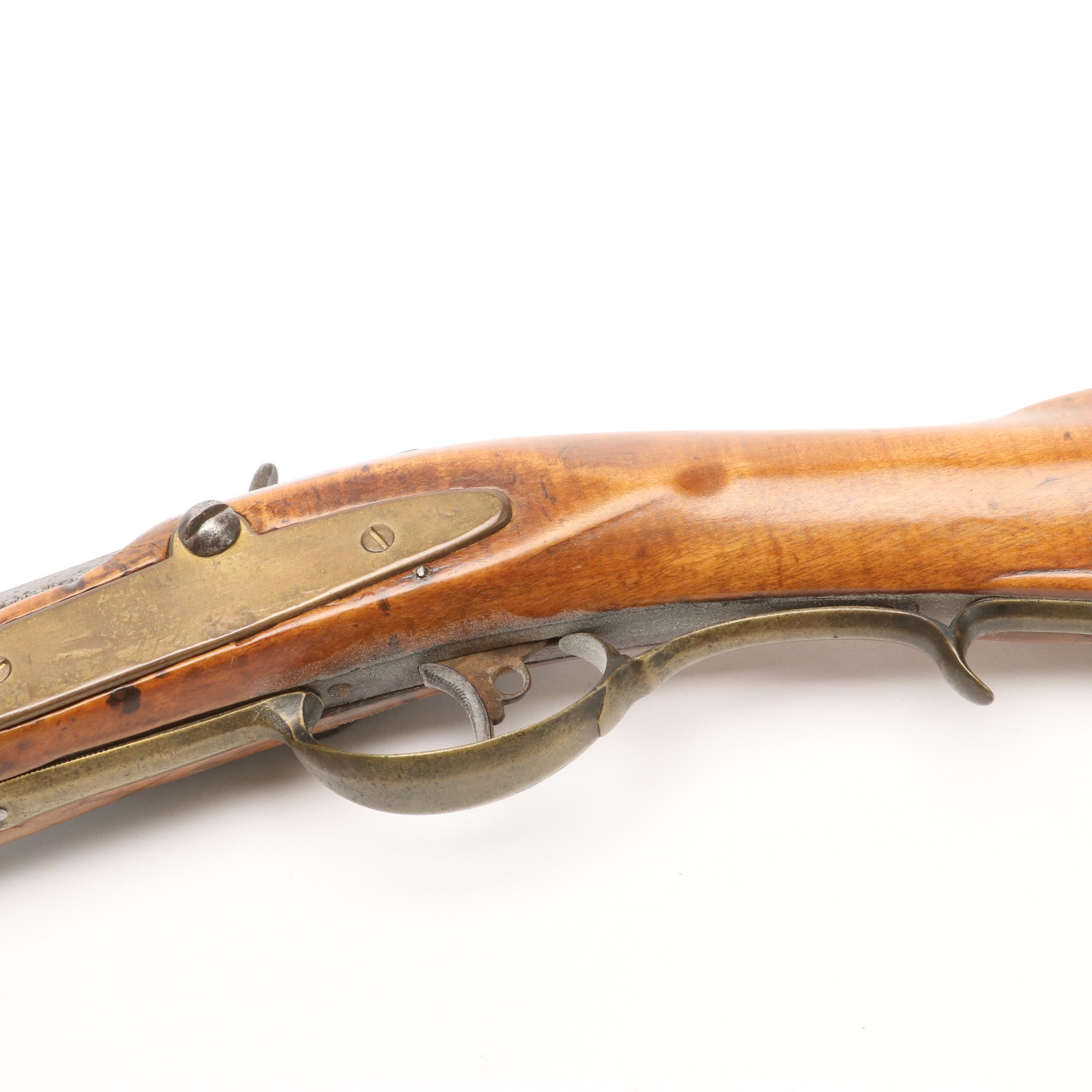 Antique John Griffith Percussion Cap Rifle