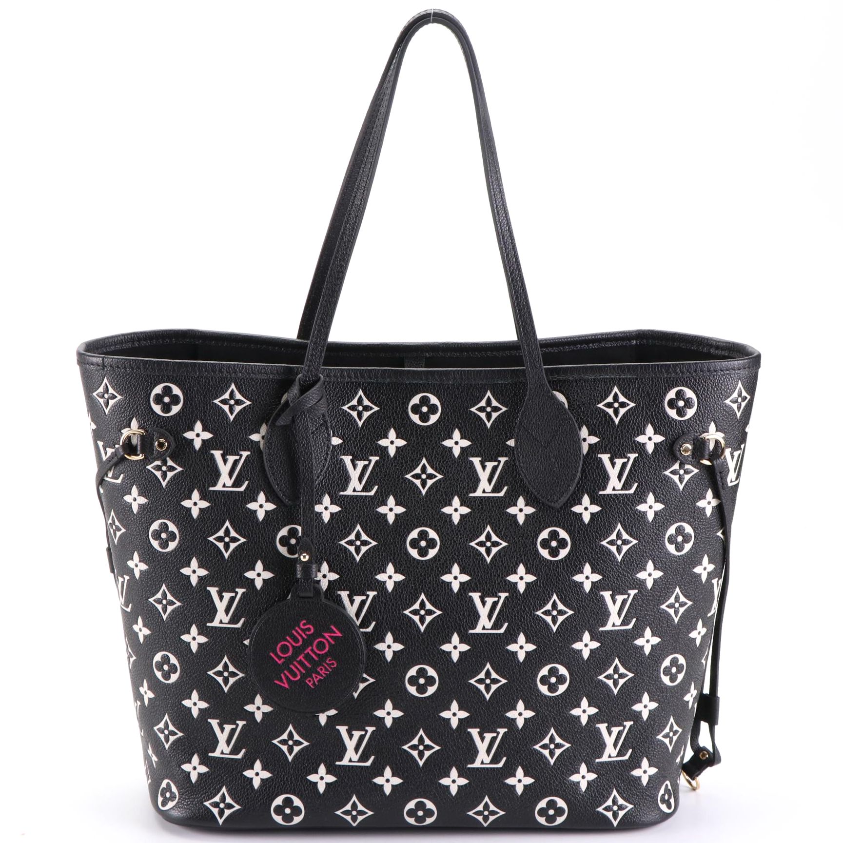 Louis Vuitton Spring in the City Neverfull MM Monogram Empreinte Leather w/Box