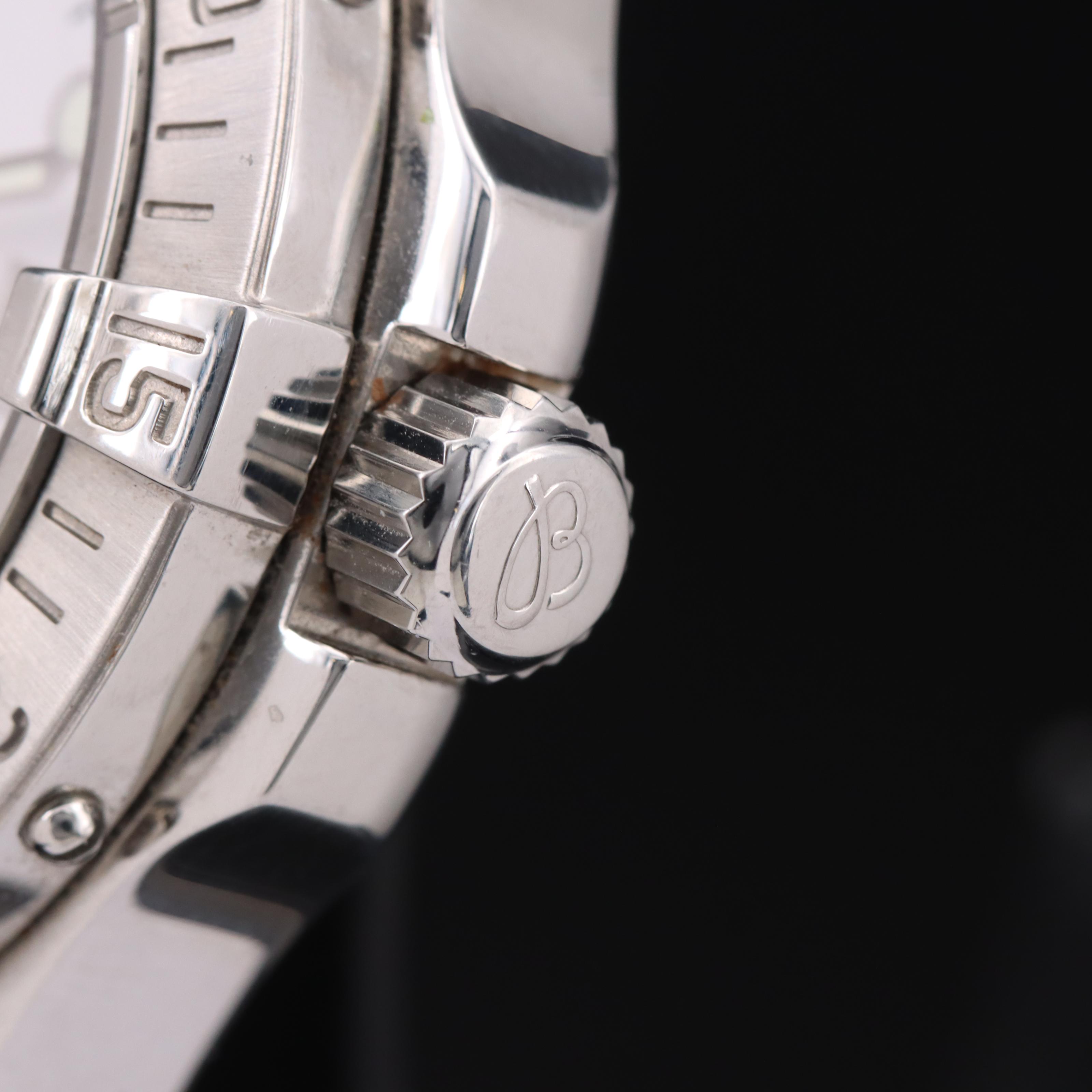 Breitling Superocean Steelfish Stainless Steel GMT Watch