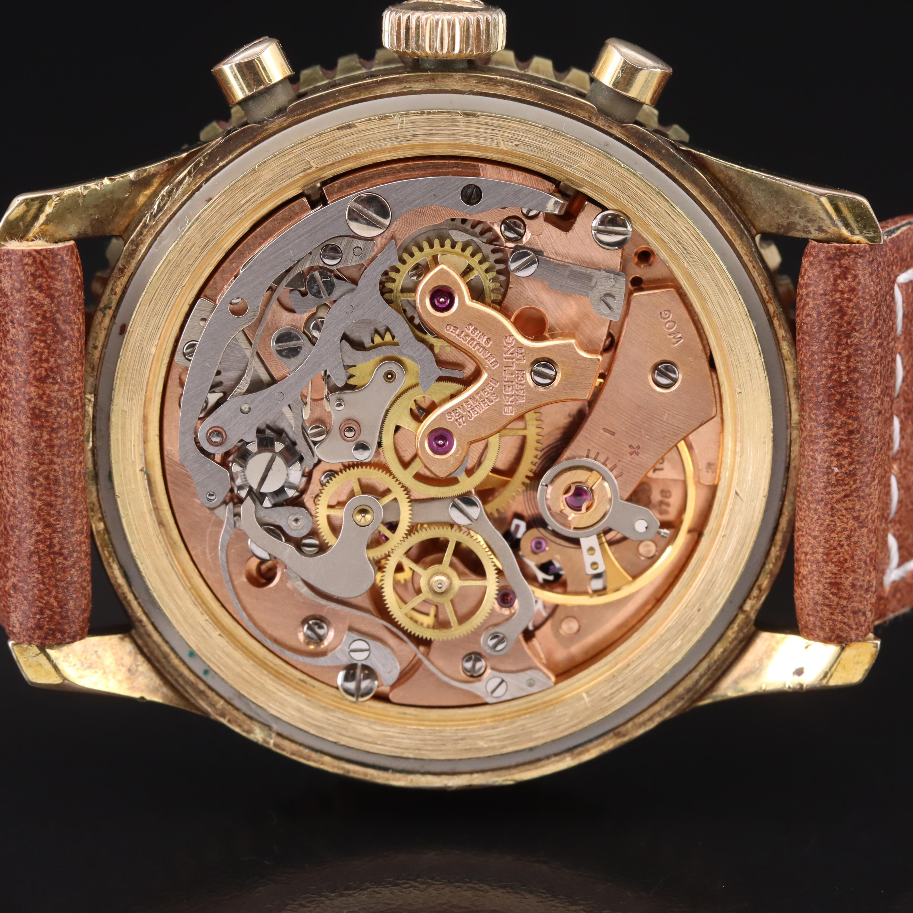 Vintage Breitling Double Plane Logo Navitimer-Cosmonaute Watch