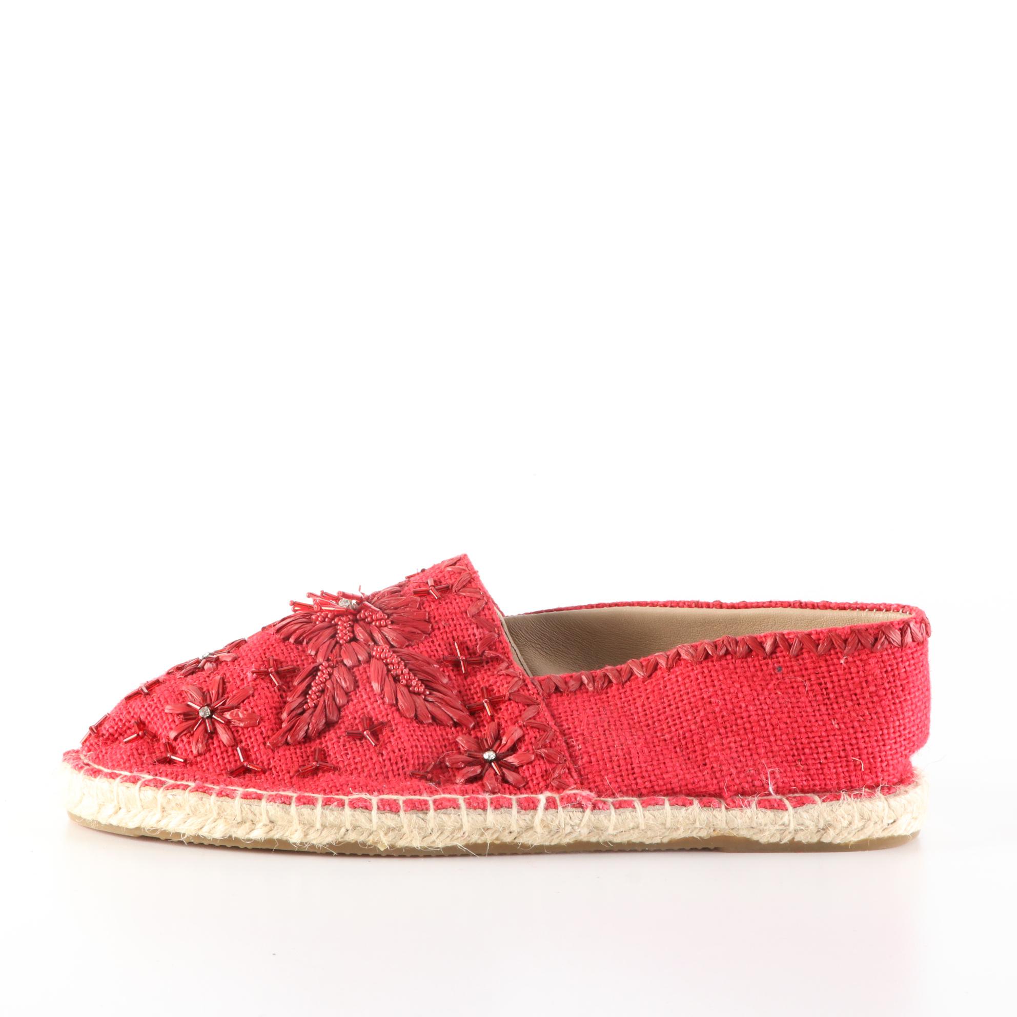 Antik Batik for Johnny Was Embellished Tori Espadrilles