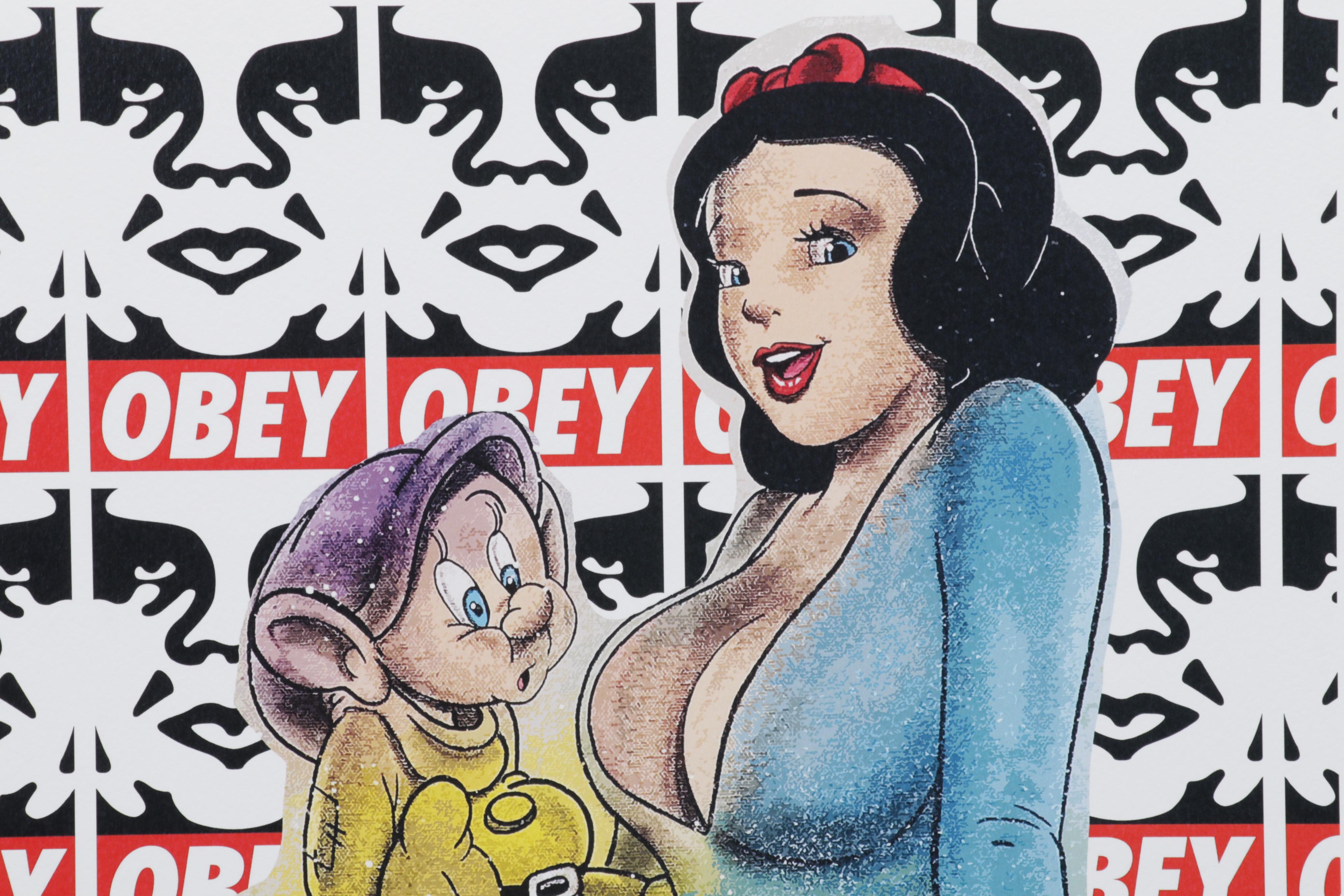 Death NYC Pop Art Digital Print "Snow White"