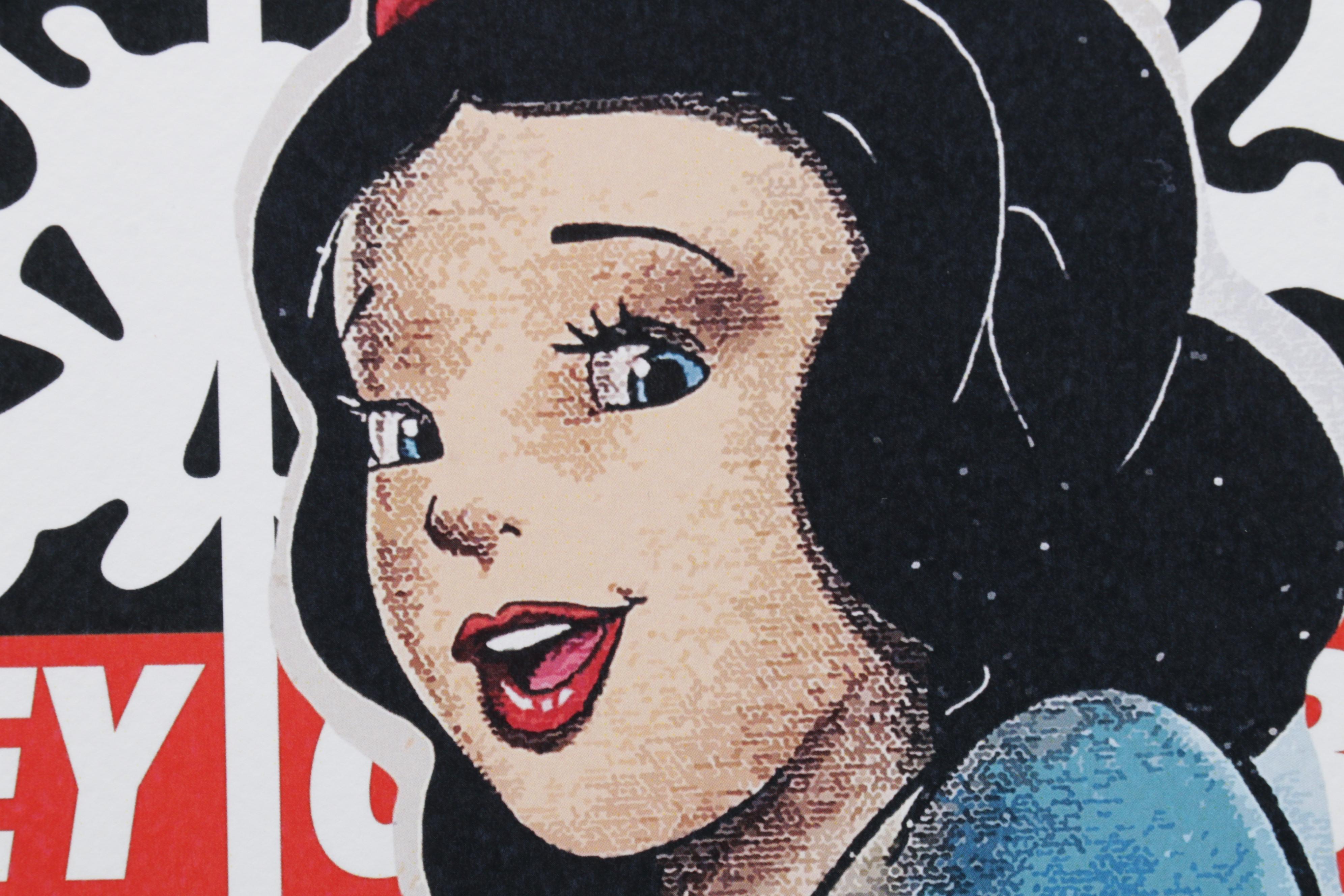 Death NYC Pop Art Digital Print "Snow White"
