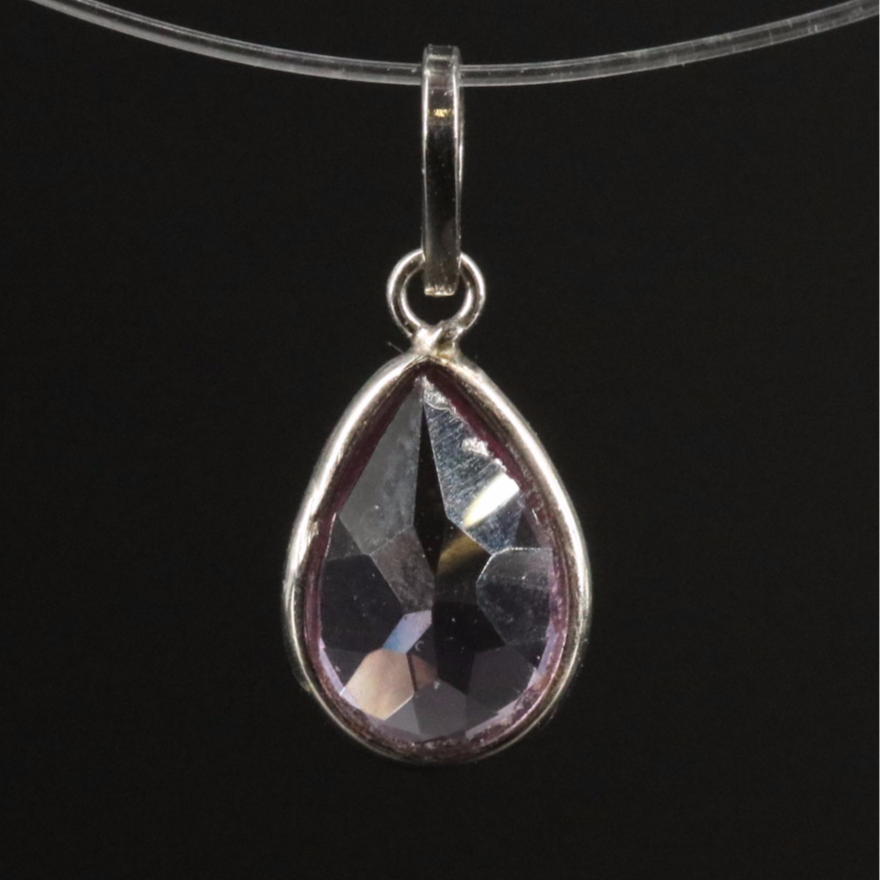 14K Amethyst Pendant