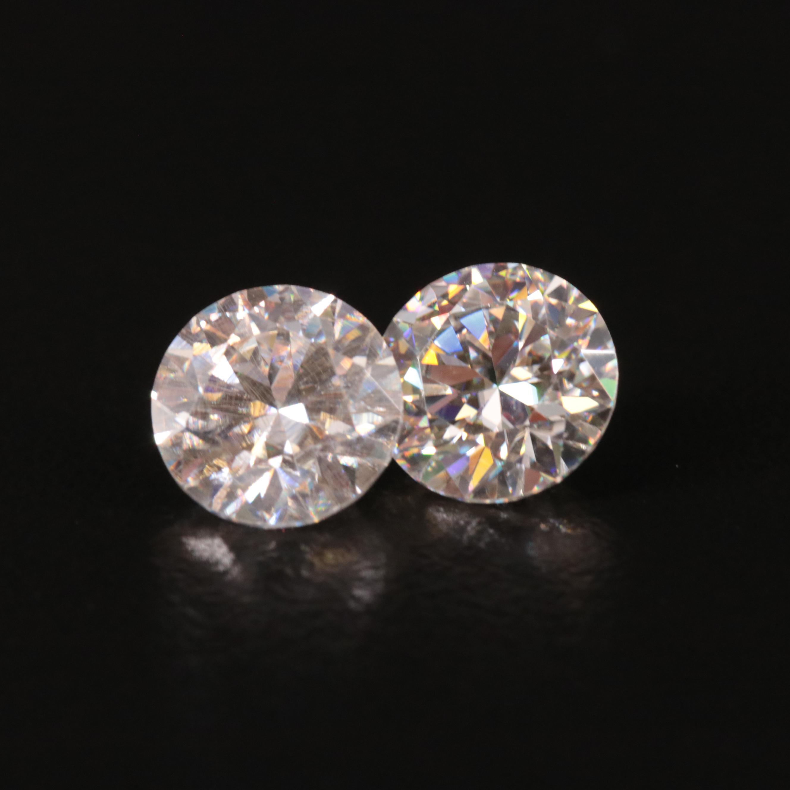Loose 3.45 CTW Moissanite