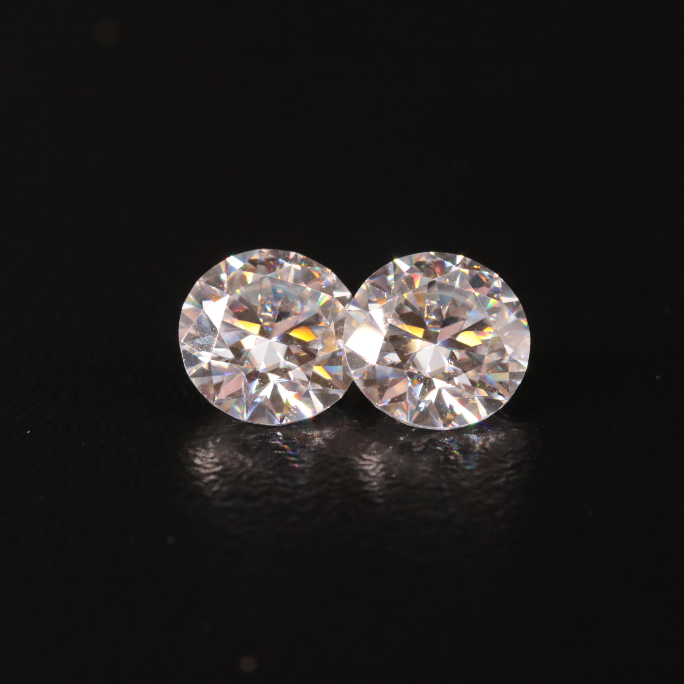 Loose 2.37 CTW Moissanite
