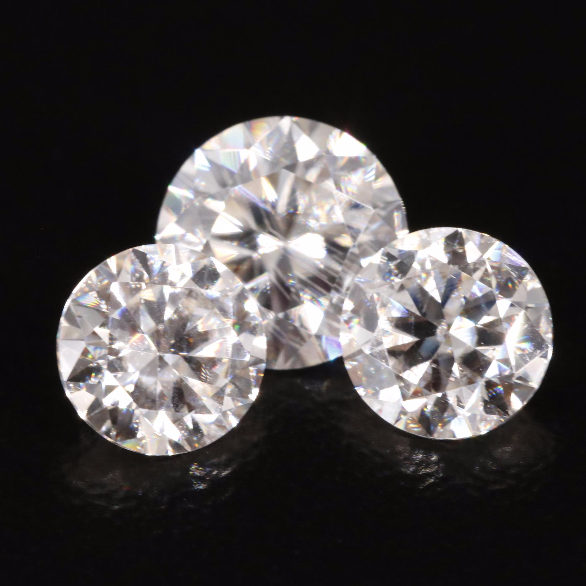 Loose 2.09 CTW Moissanite Lot