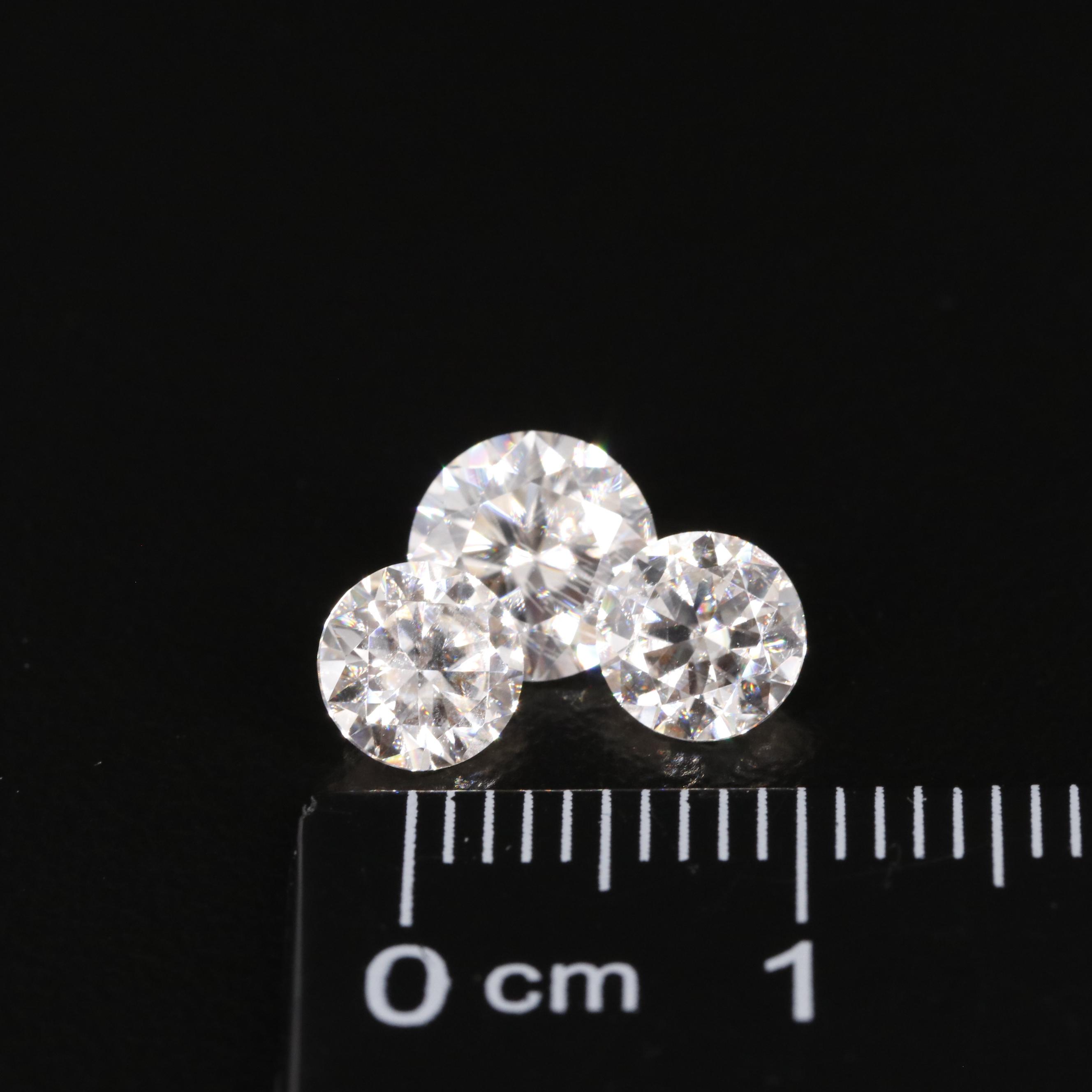 Loose 2.09 CTW Moissanite Lot