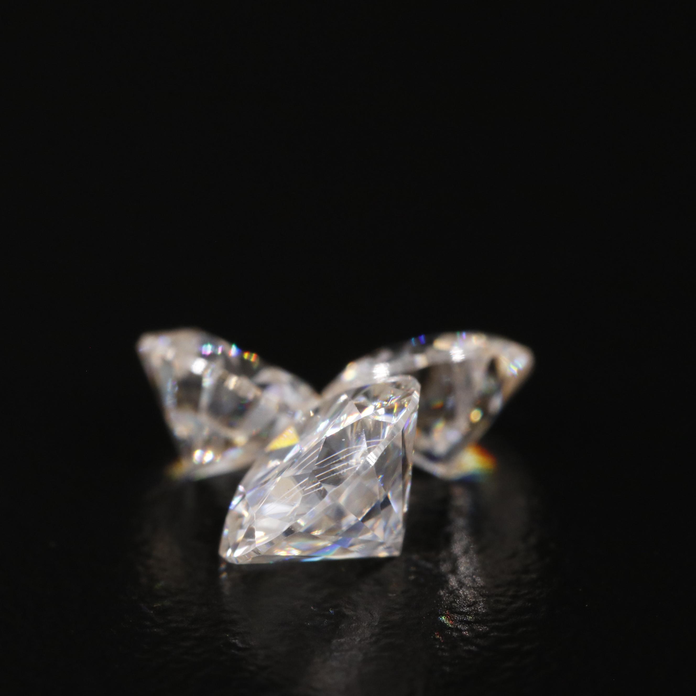 Loose 2.09 CTW Moissanite Lot