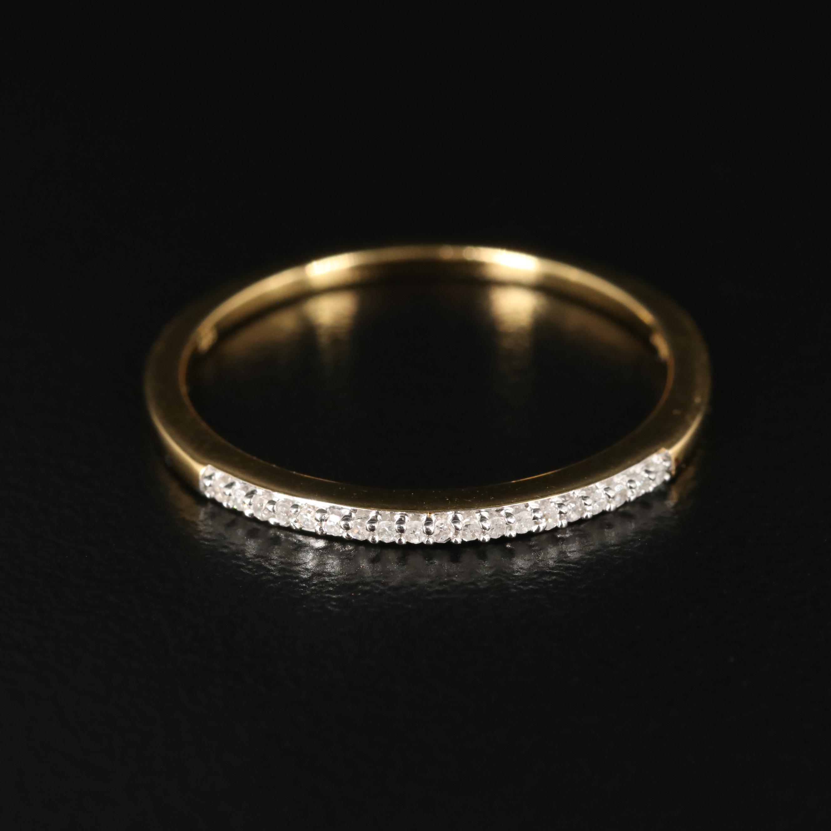 Sterling Diamond Ring Set