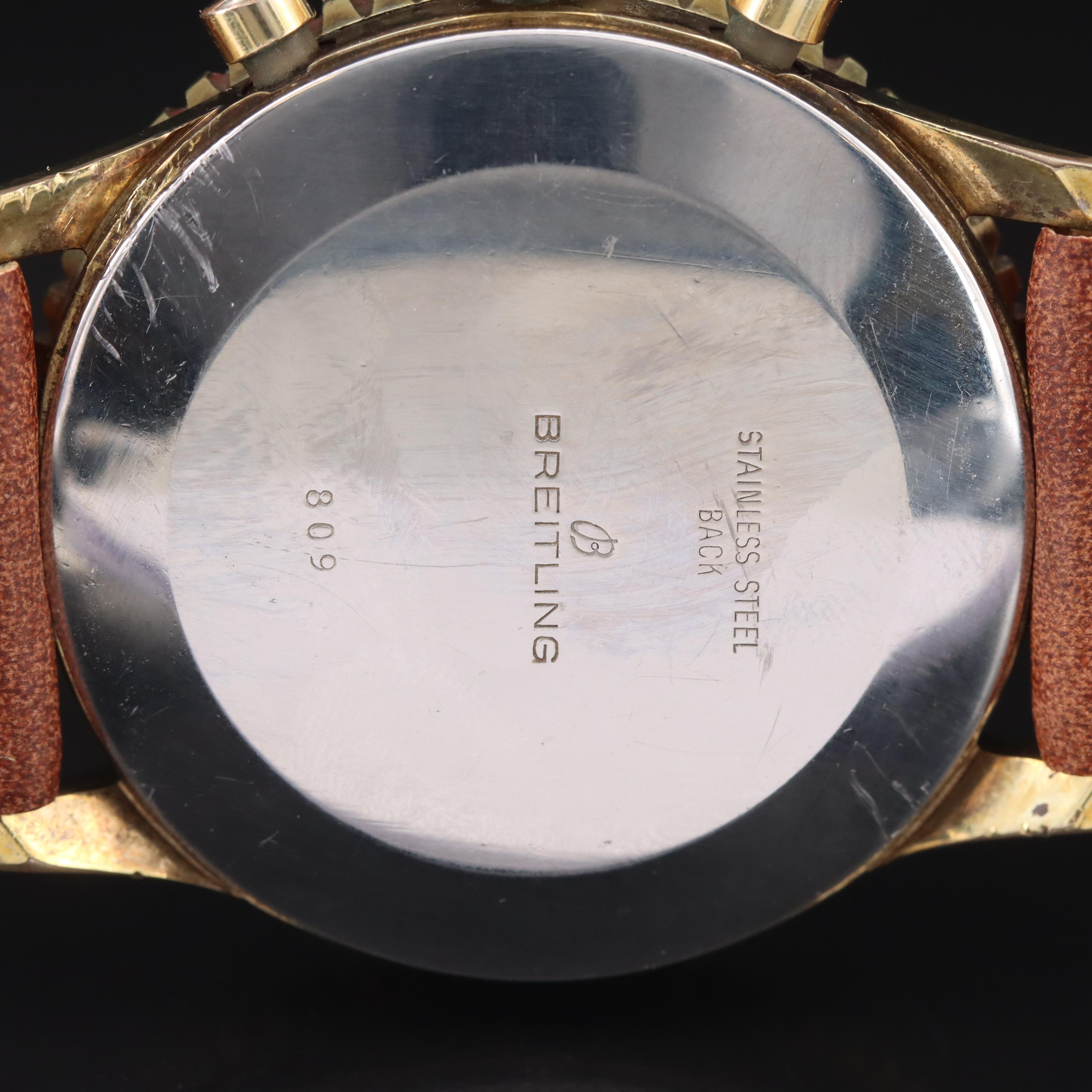 Vintage Breitling Double Plane Logo Navitimer-Cosmonaute Watch