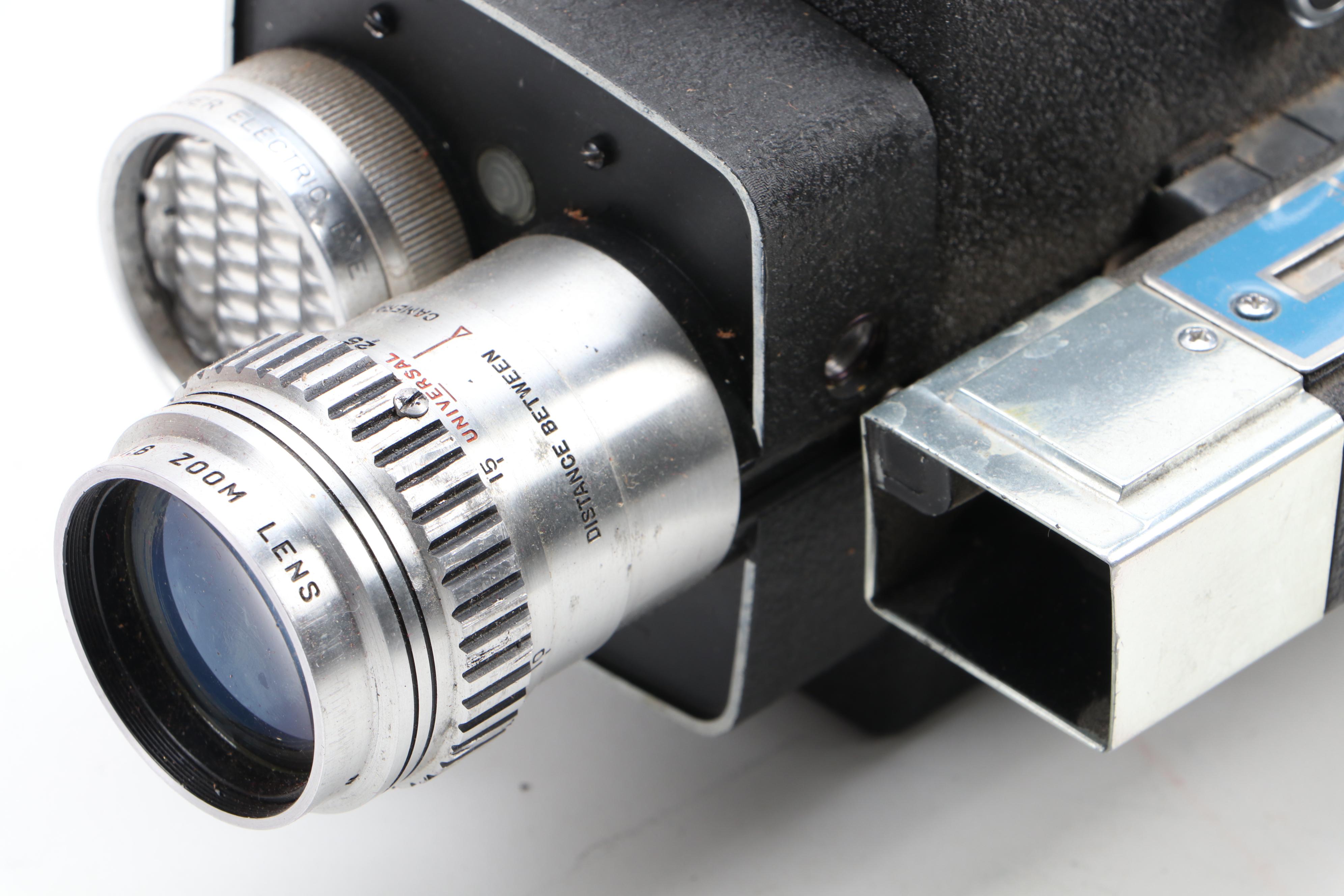 Neoca 35mm Camera, Box Camera, Wittnauer Movie Camera, Lights, Flash