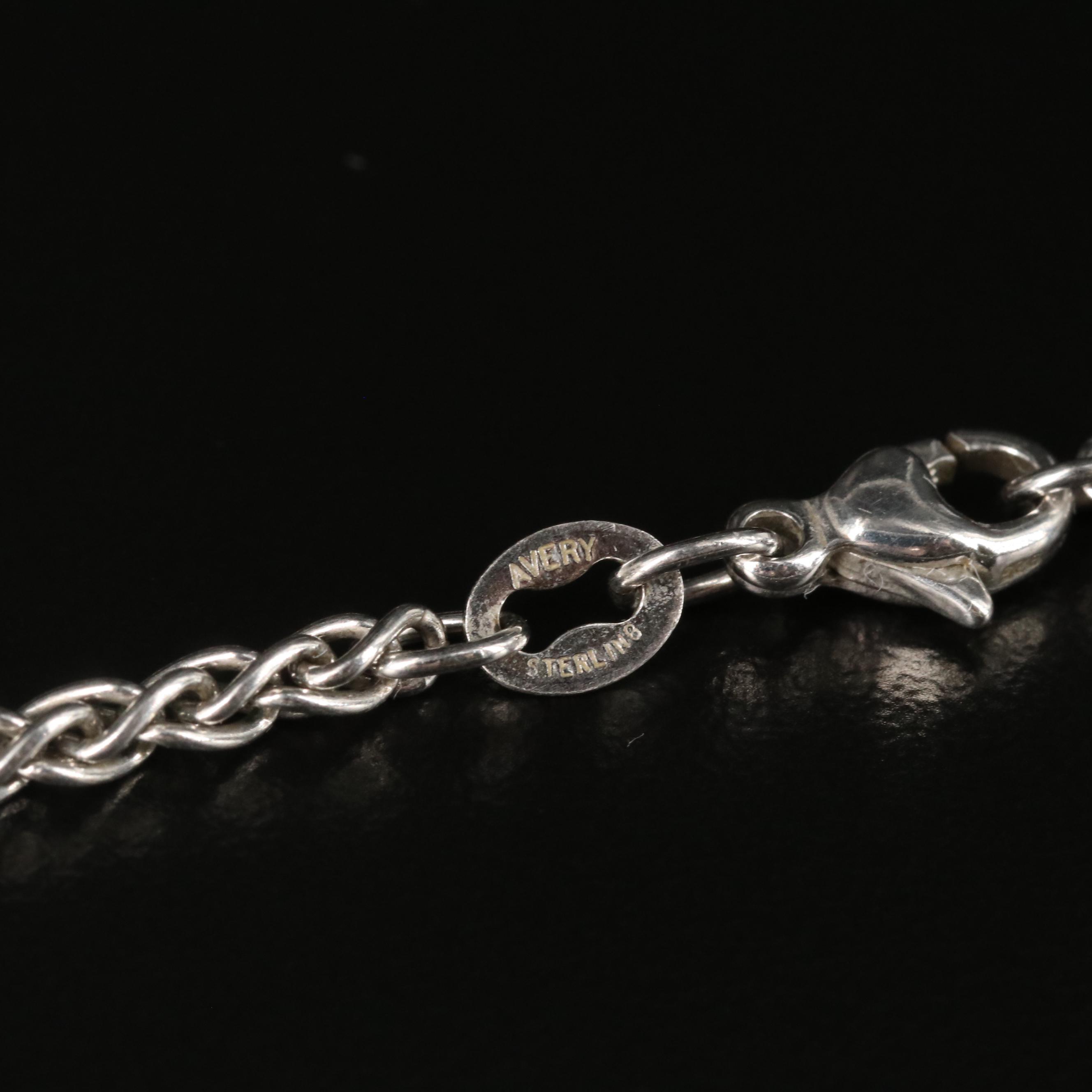 James Avery "Mother's Love" Sterling Heart Necklace