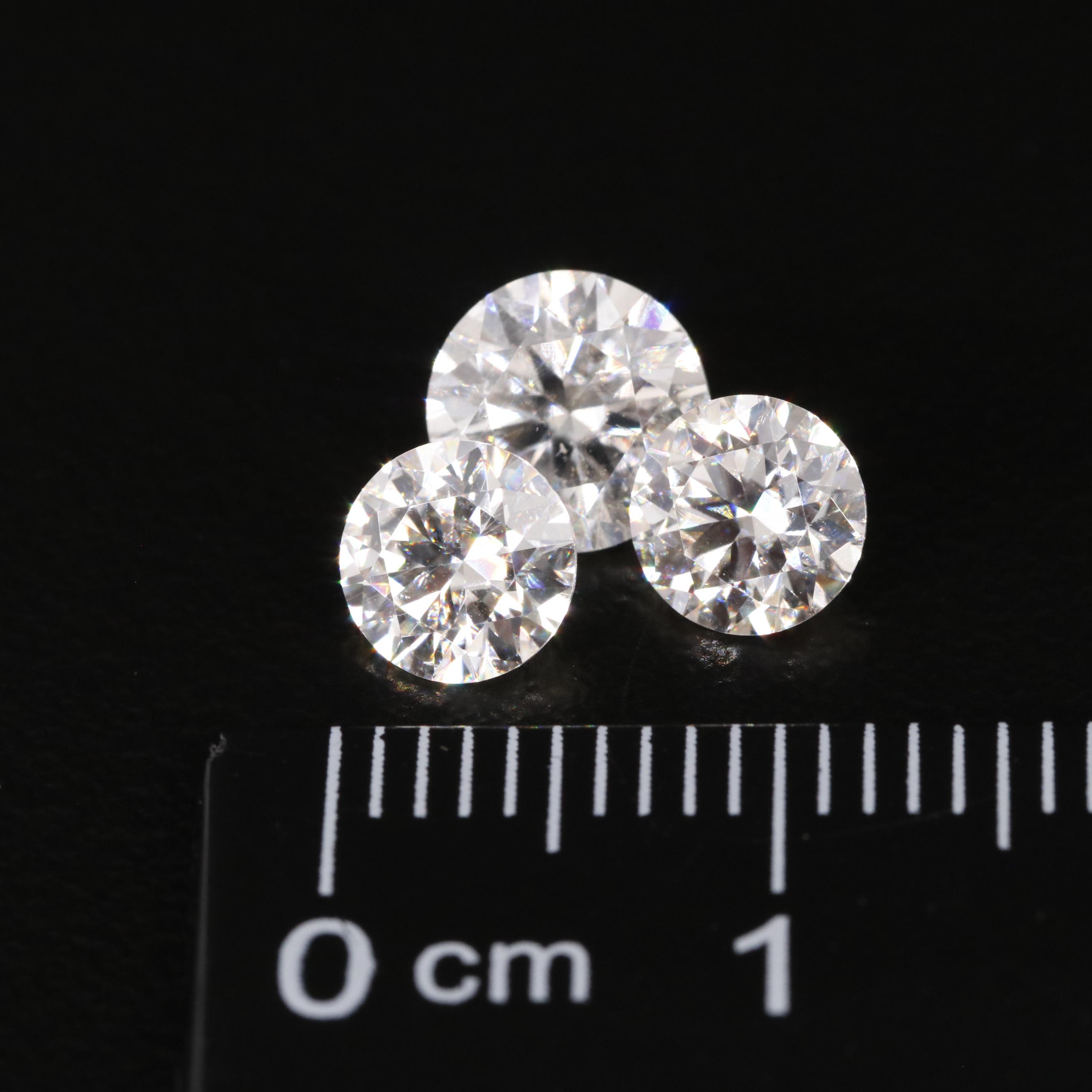 Loose 2.09 CTW Moissanite Lot