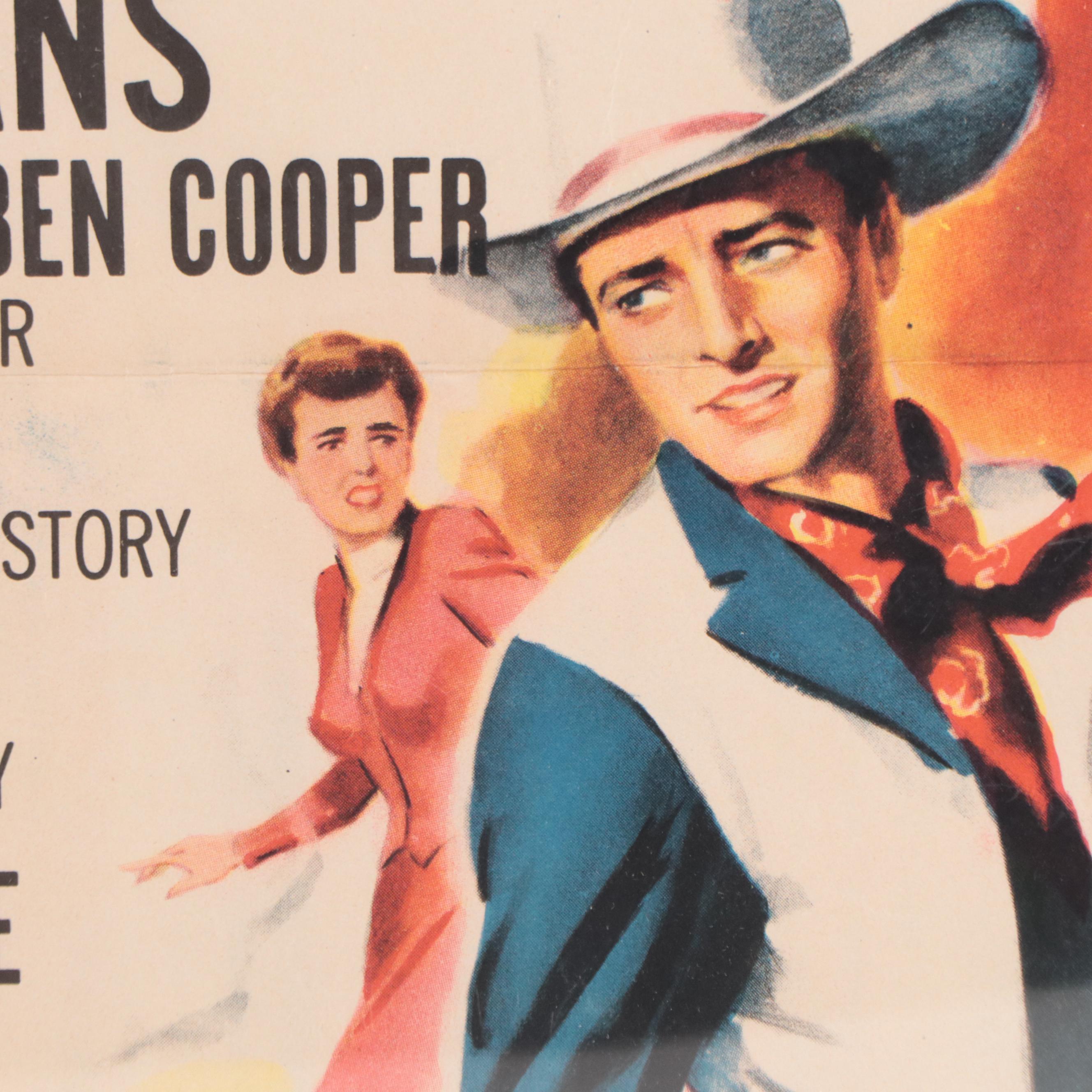 "The Outcast" Movie Release Poster, 1954