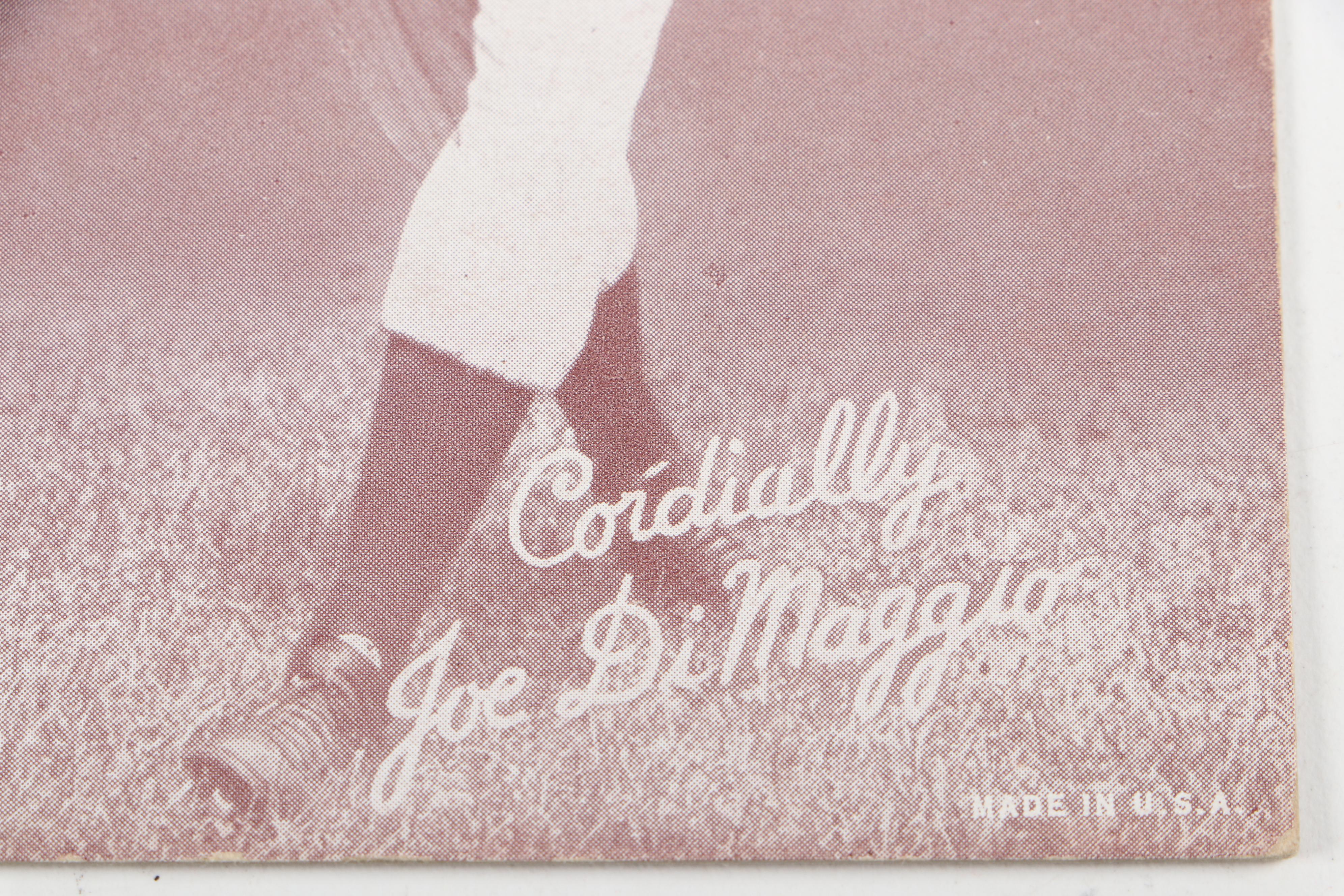 "1947-66 Baseball Exhibits" Ted Williams and Joe DiMaggio Hall of Fame Cards