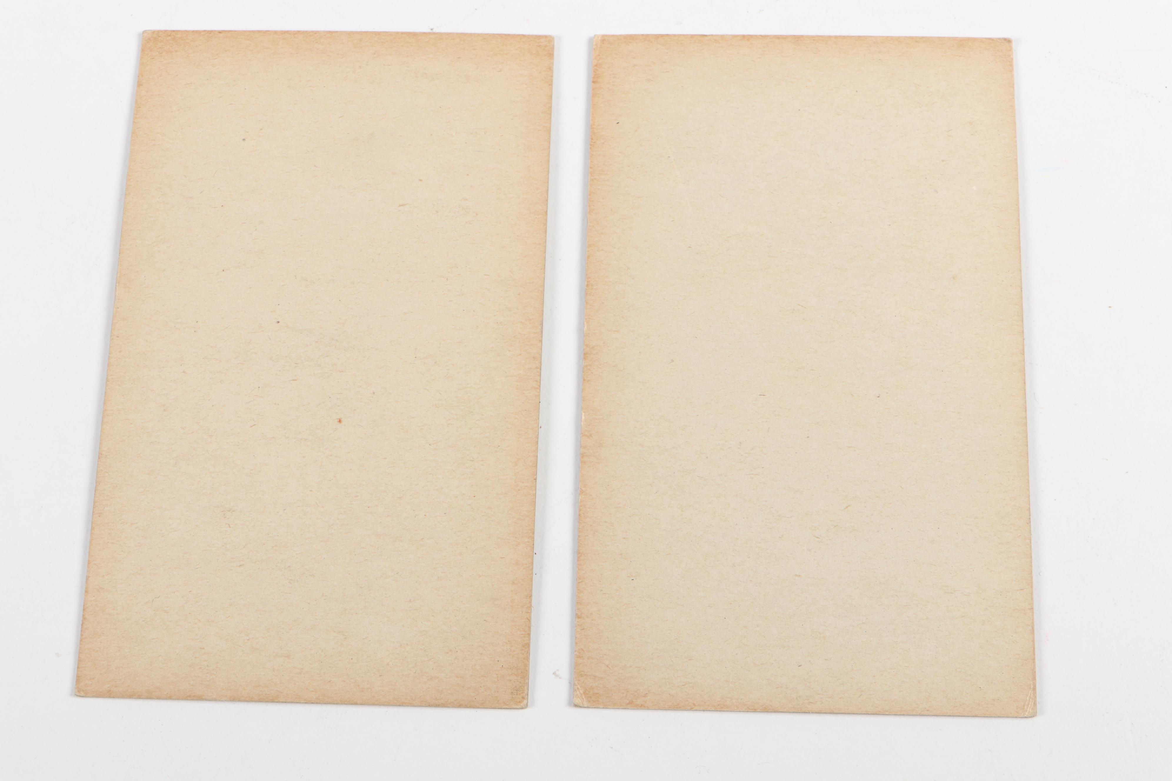 "1947-66 Baseball Exhibits" Ted Williams and Joe DiMaggio Hall of Fame Cards