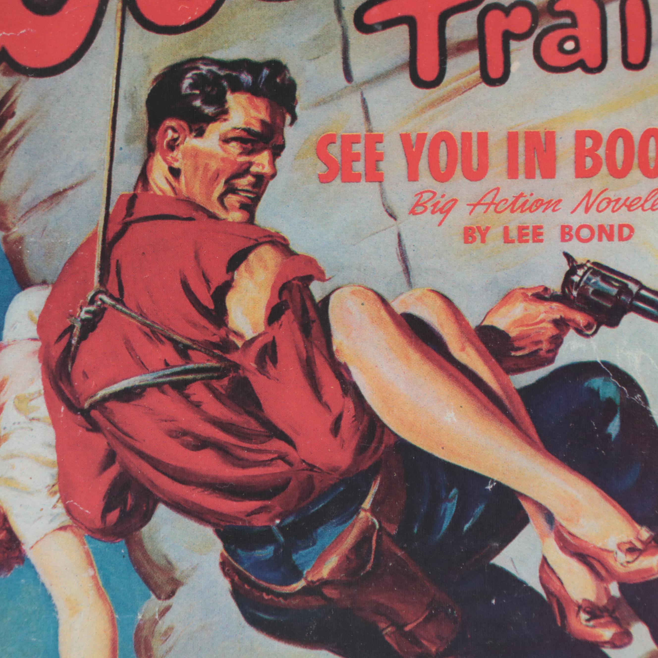 Offset Lithograph Reproductions of Western-Themed Literature Covers