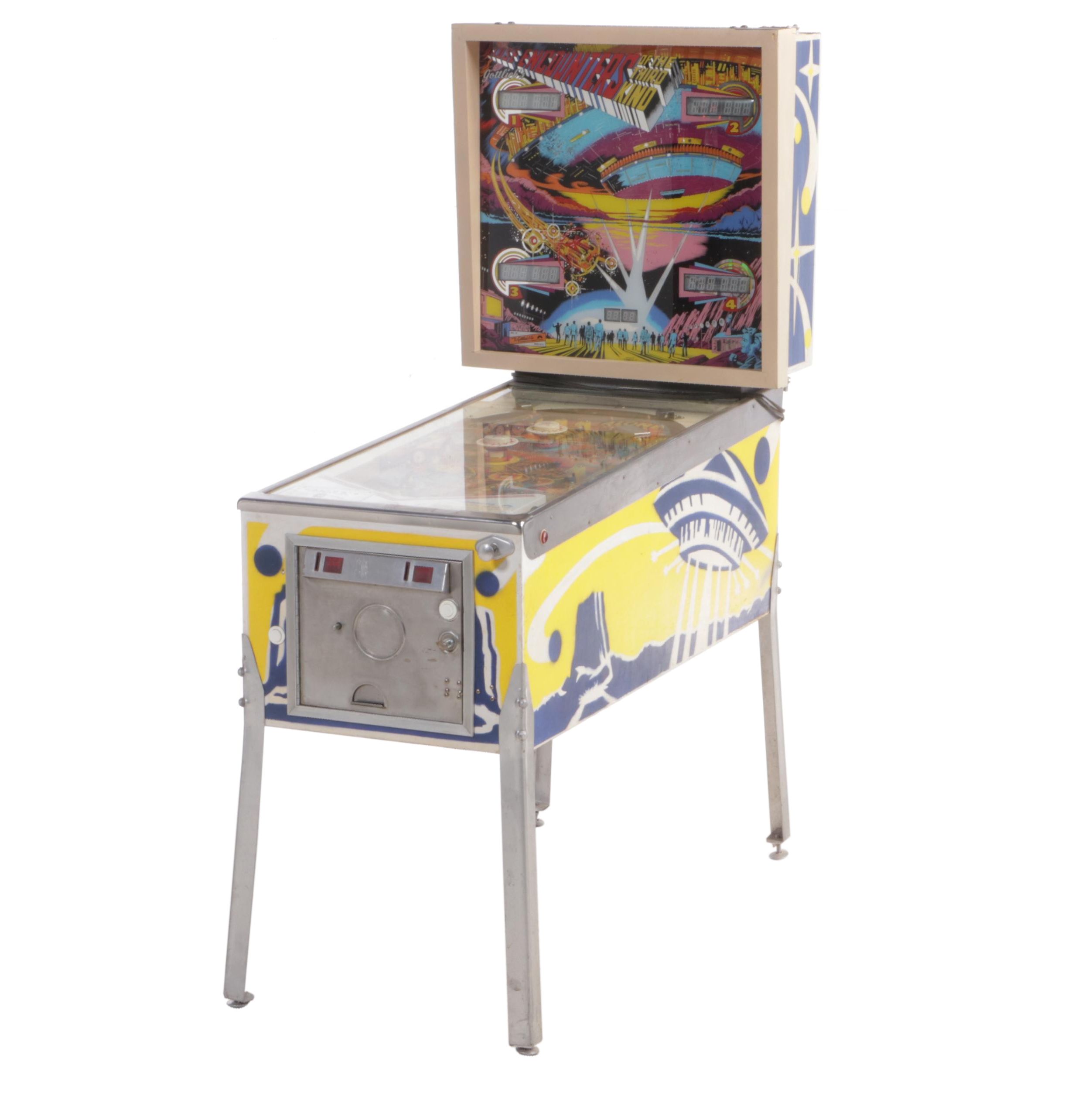 Gottlieb's "Close Encounters of the Third Kind" Pinball Machine, 1978