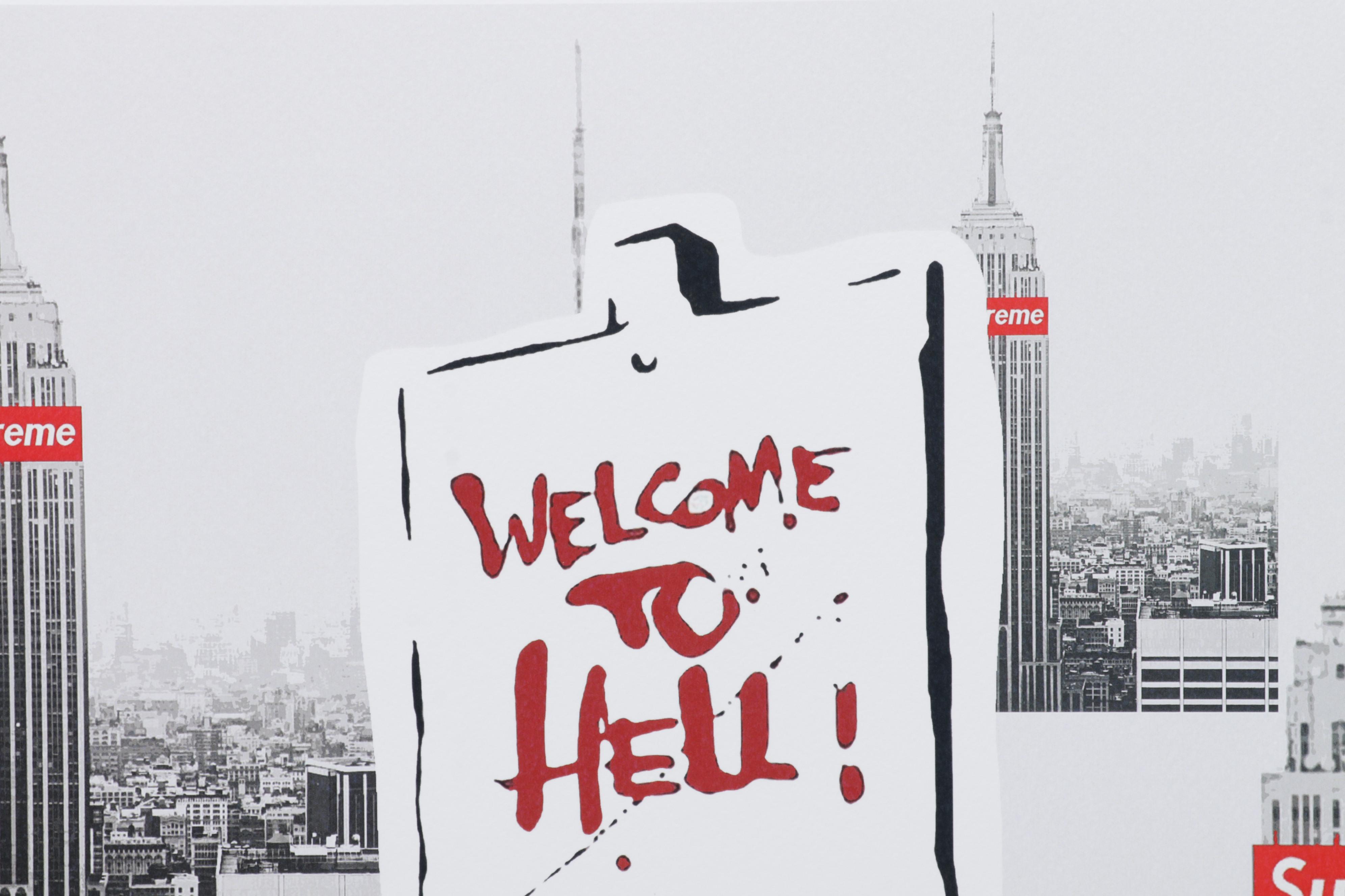 Death NYC Pop Art Digital Print after Banksy